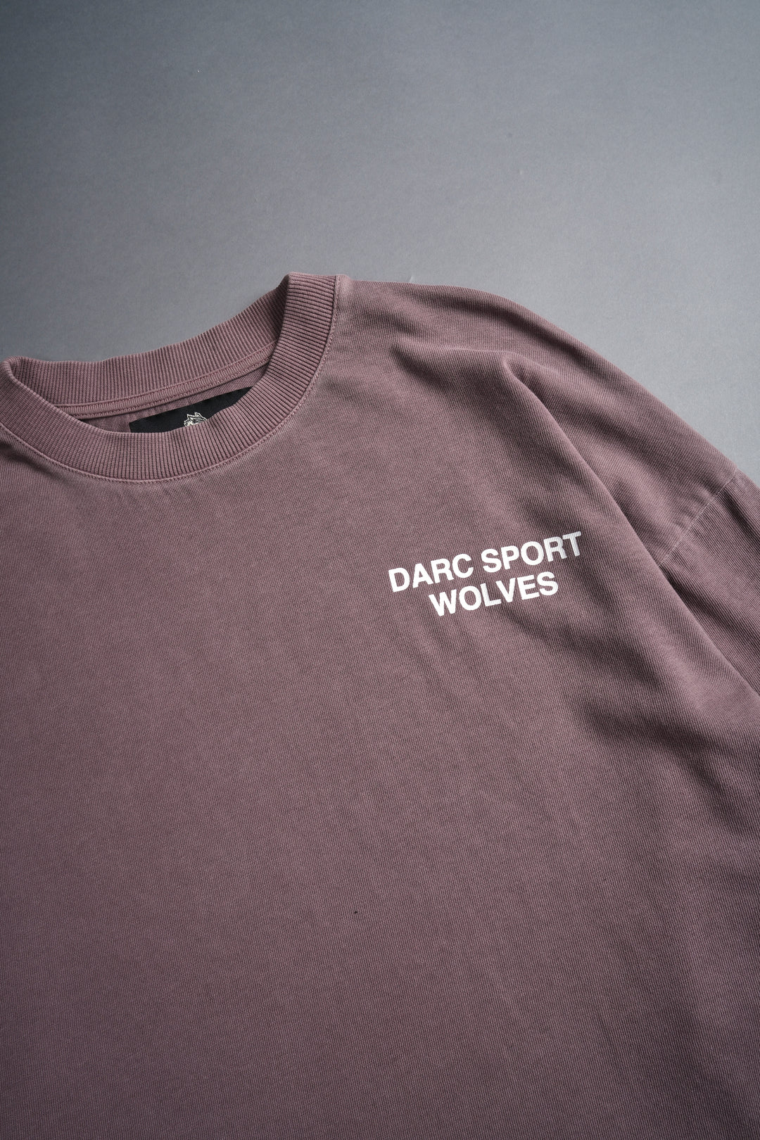 Darc Sport Wolves "Premium" Oversized Tee in Mauve