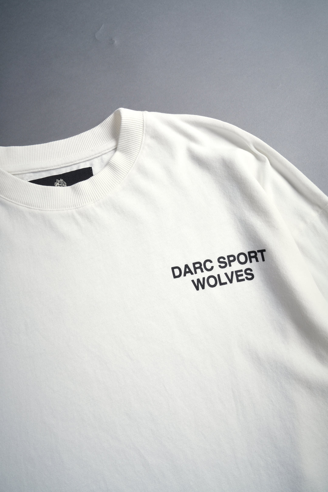 Darc Sport Wolves "Premium" Oversized Tee in Cream