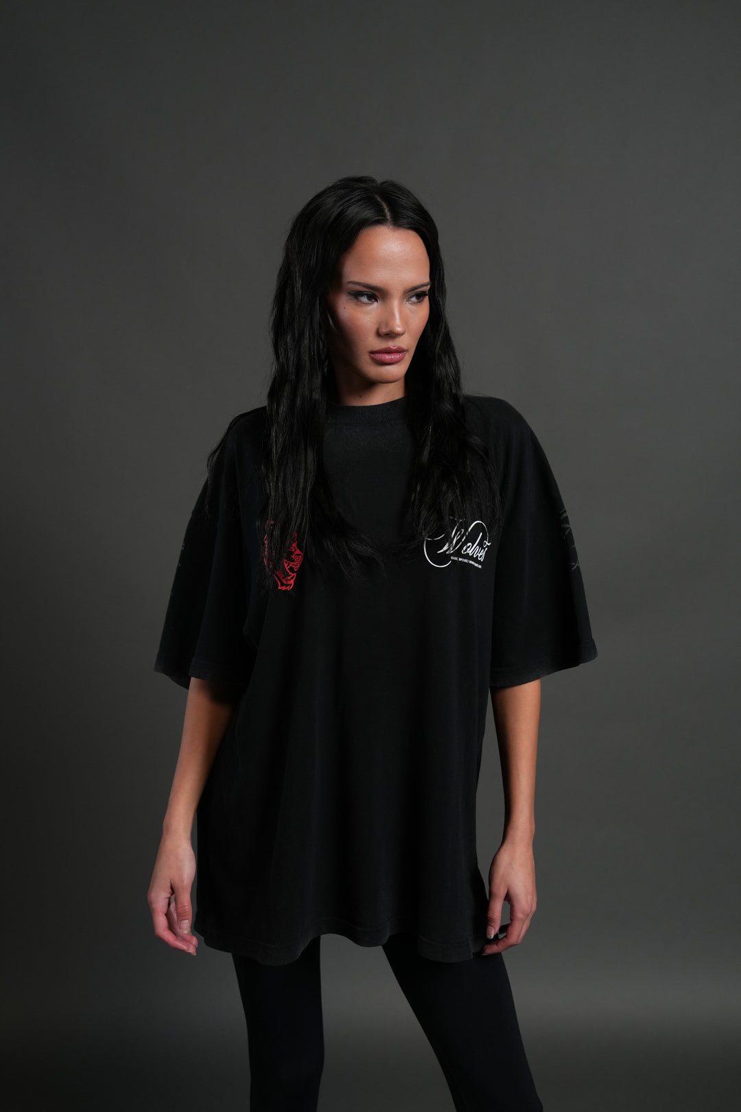 Will of the Beast "Premium" Oversized Tee in Black