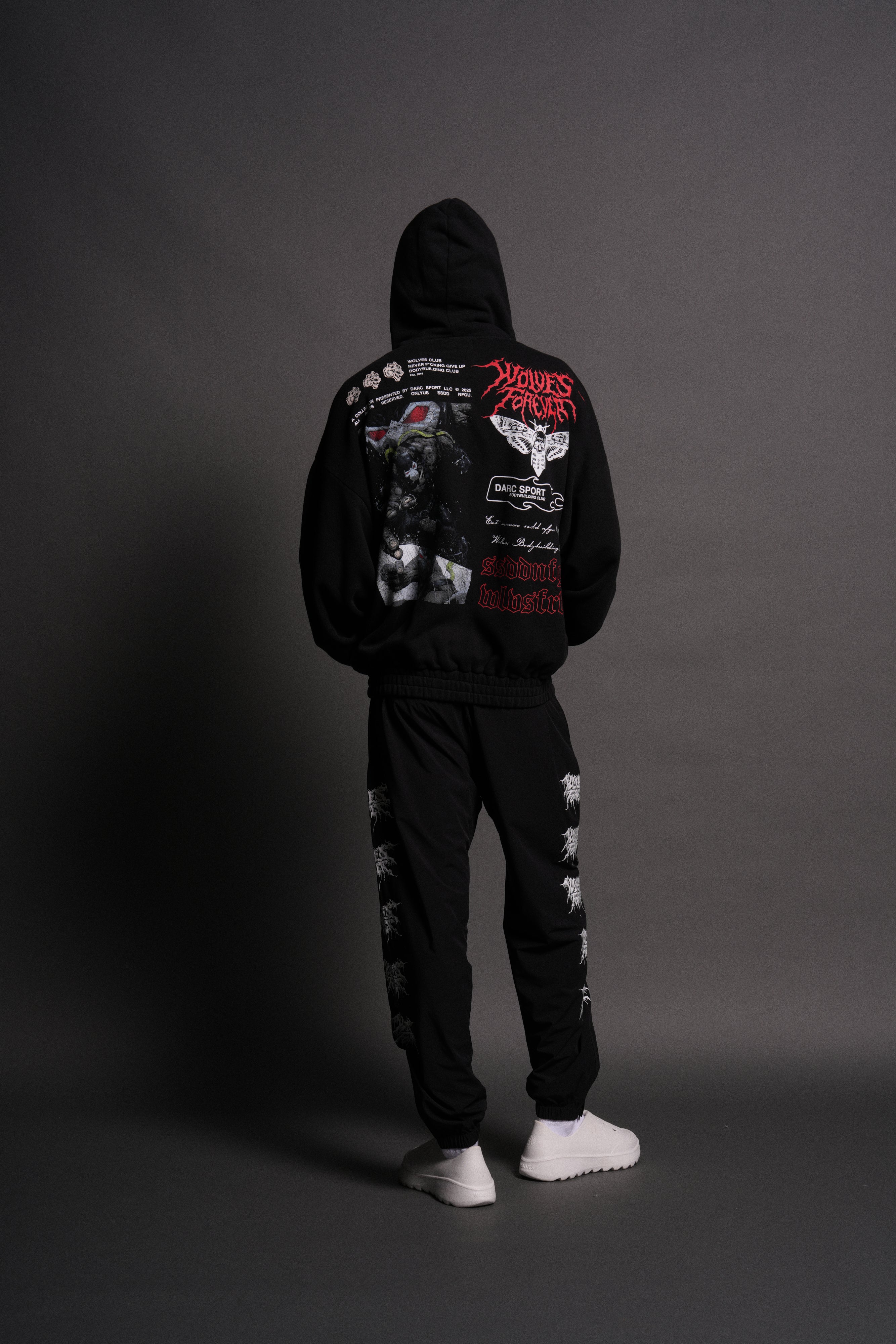 Bane Forever "Chambers" Zip Hoodie in Black