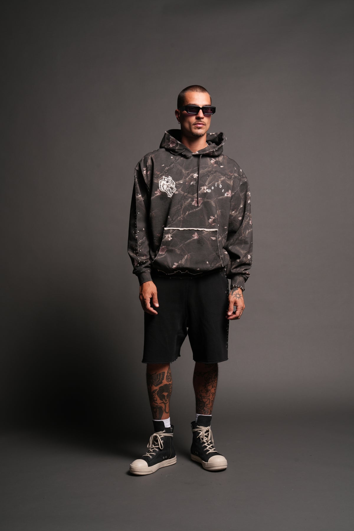 Wolves Heritage Grunge Moatis Hoodie In All Of Us Camo