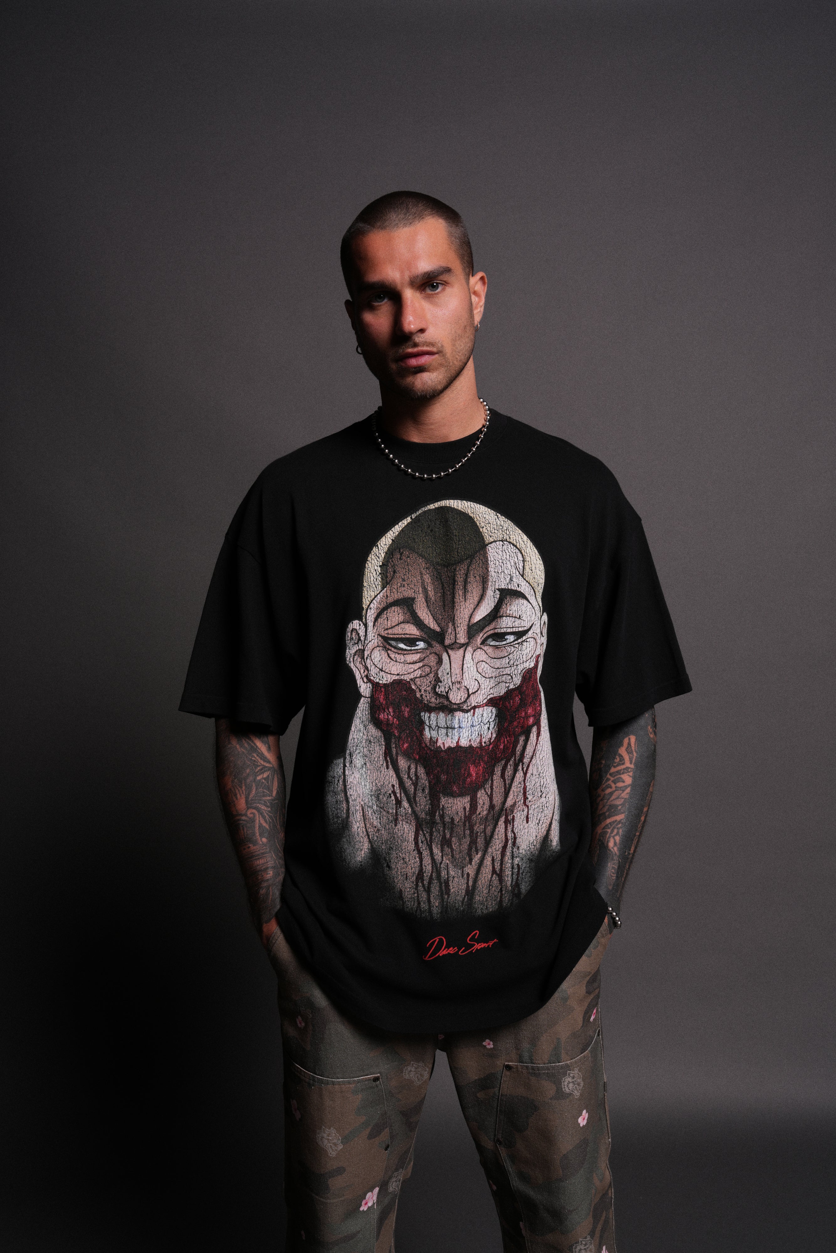 Enraged "Premium" Oversized Tee in Black