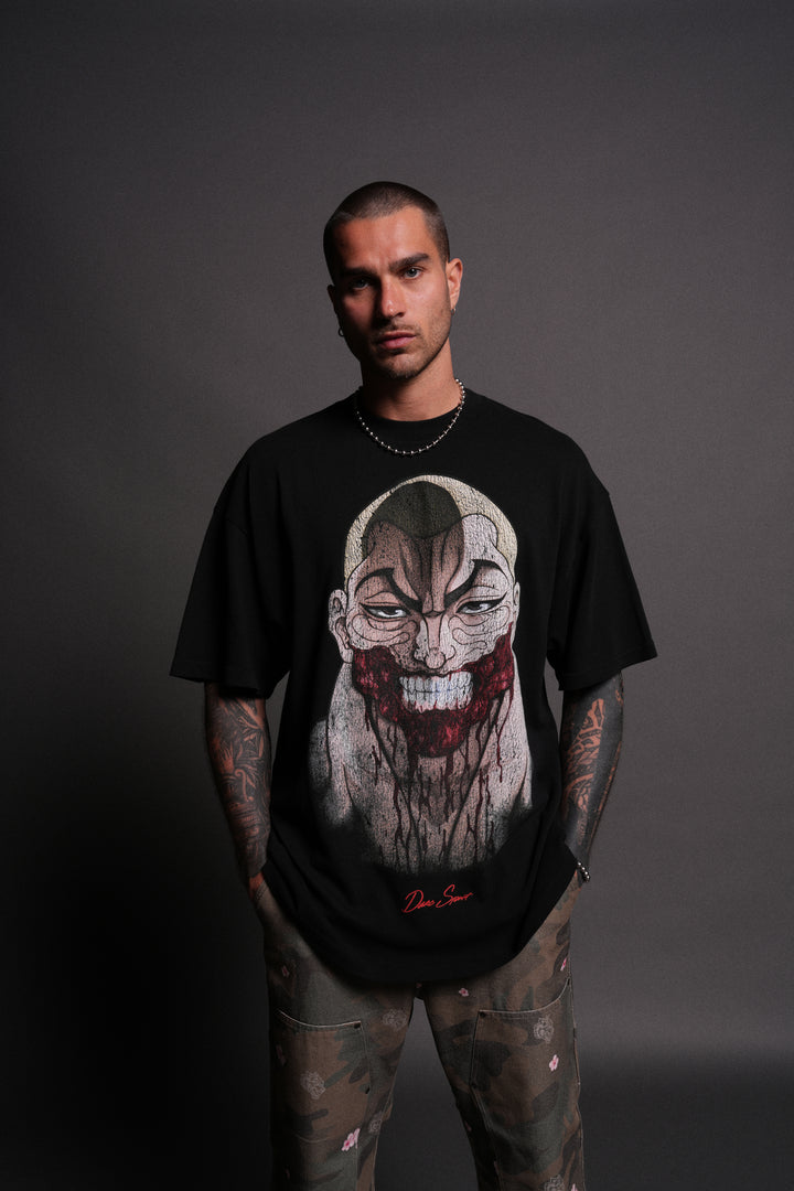 Enraged "Premium" Oversized Tee in Black