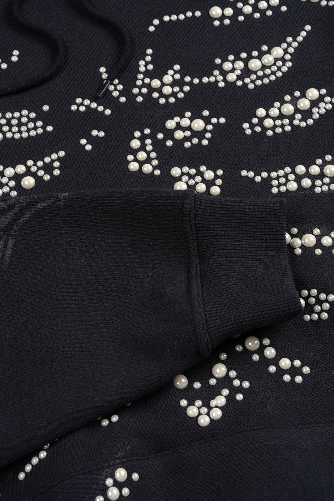 Bone Cage Bishop Hoodie In Black