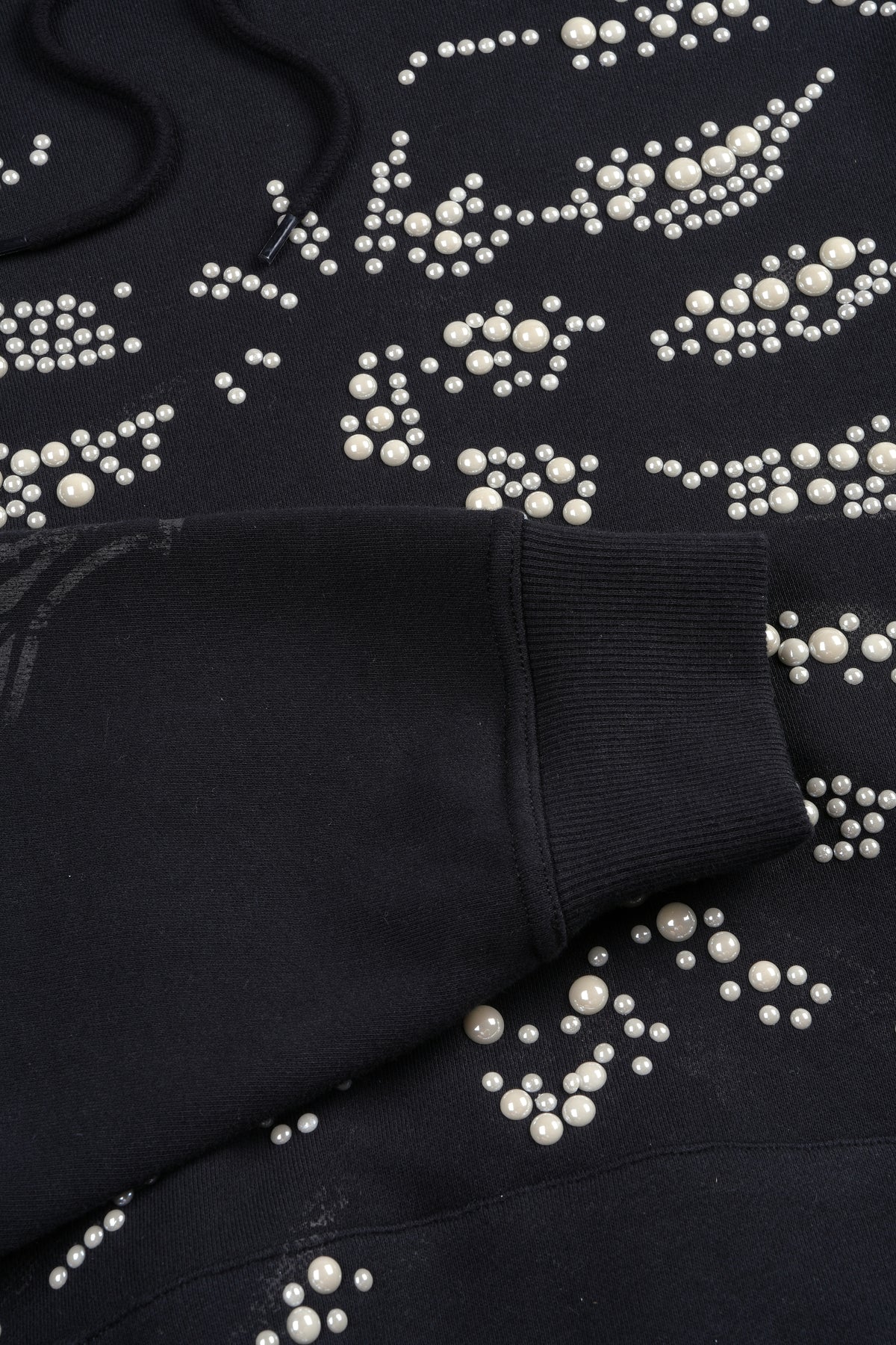 Bone Cage Bishop Hoodie In Black