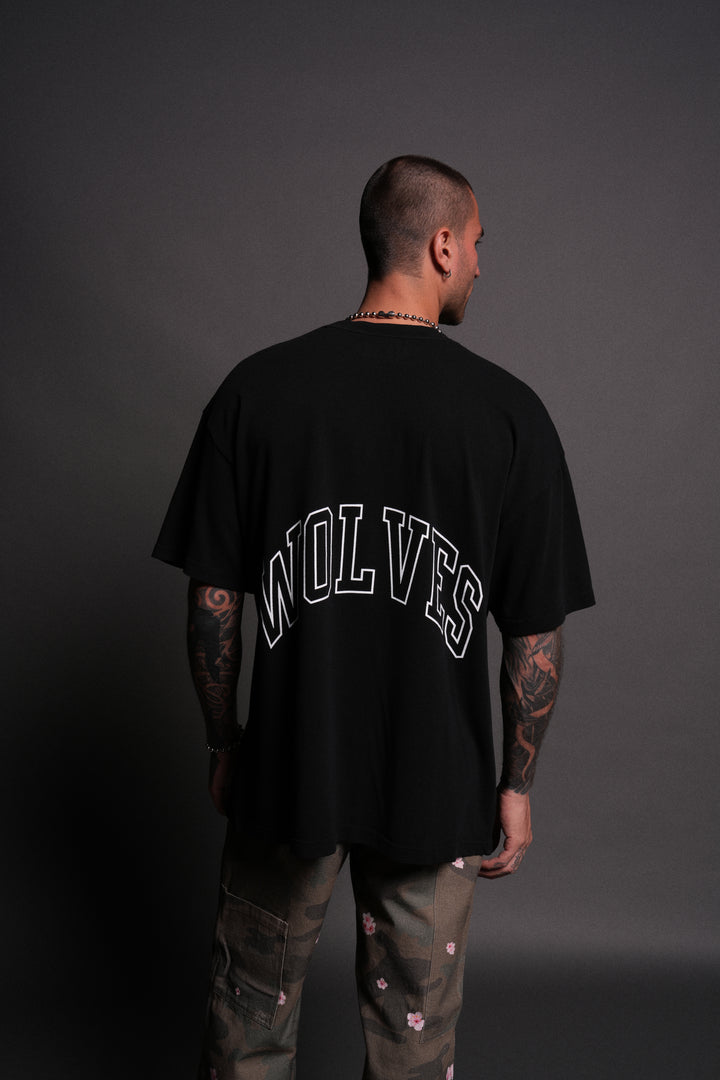 Enraged "Premium" Oversized Tee in Black