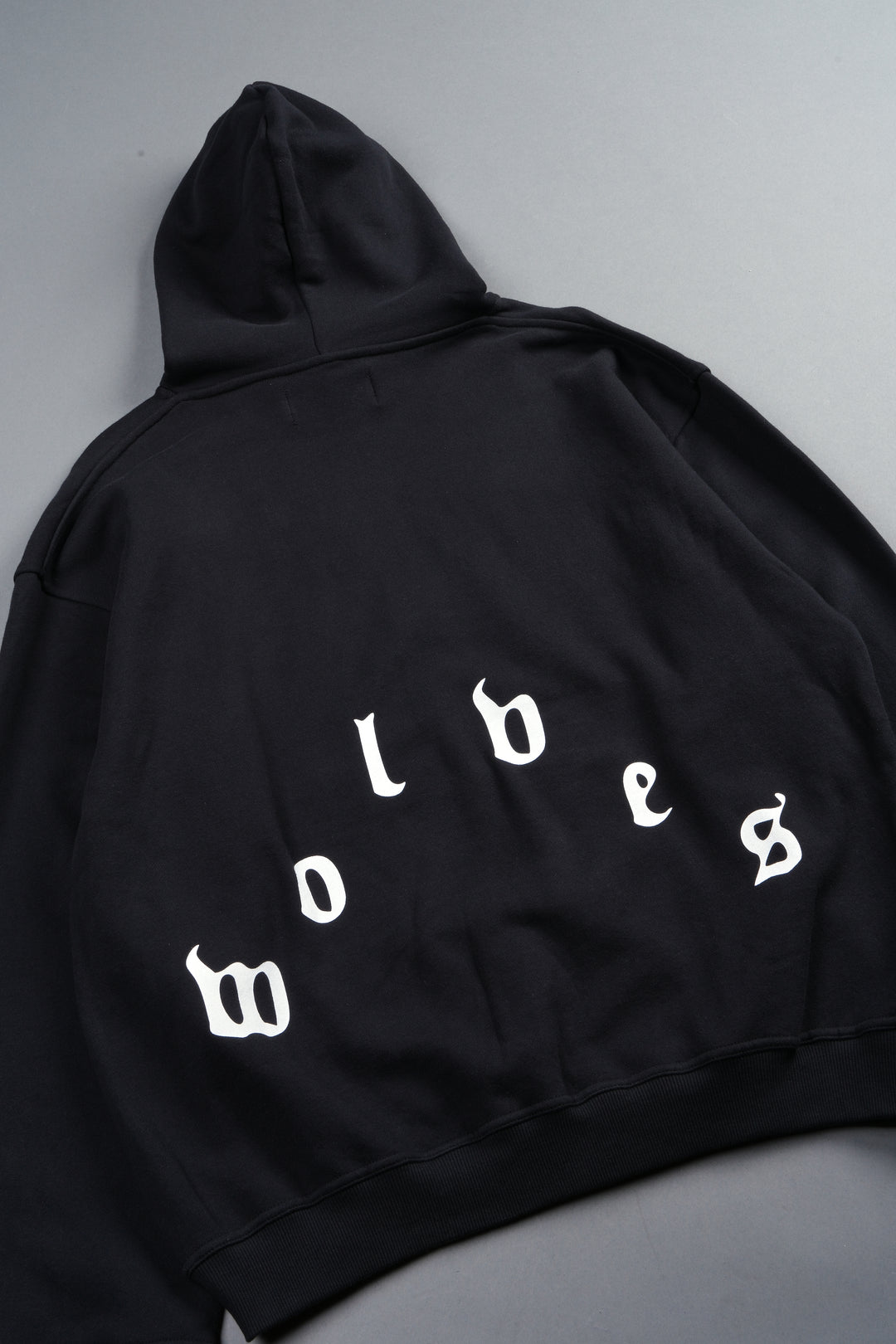 Dama De Las Rosas Bishop Hoodie In Black