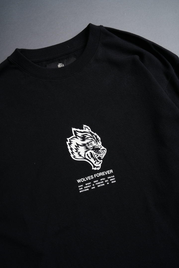 Wolves Have Your Back "Premium" L/S Tee in Black