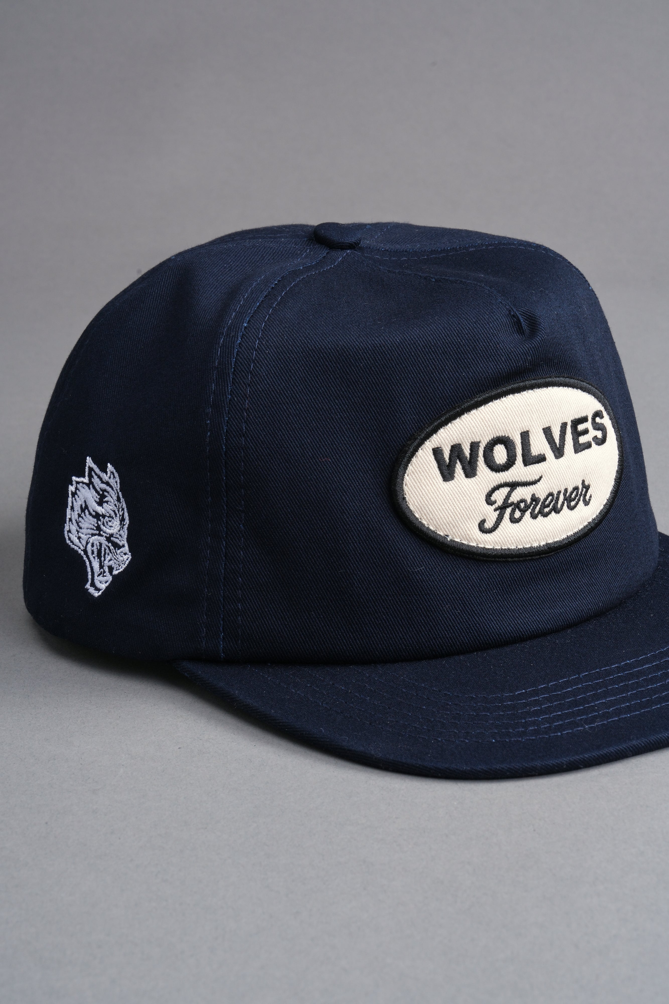 Our Time Vintage 5 Panel Hat in Nightshade