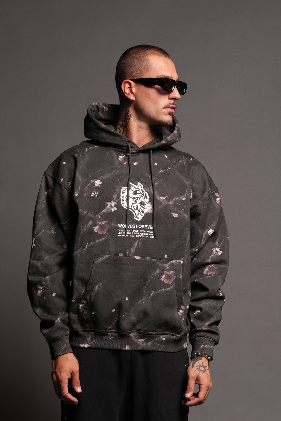 Wolves Have Your Back Bishop Hoodie In All Of Us Camo