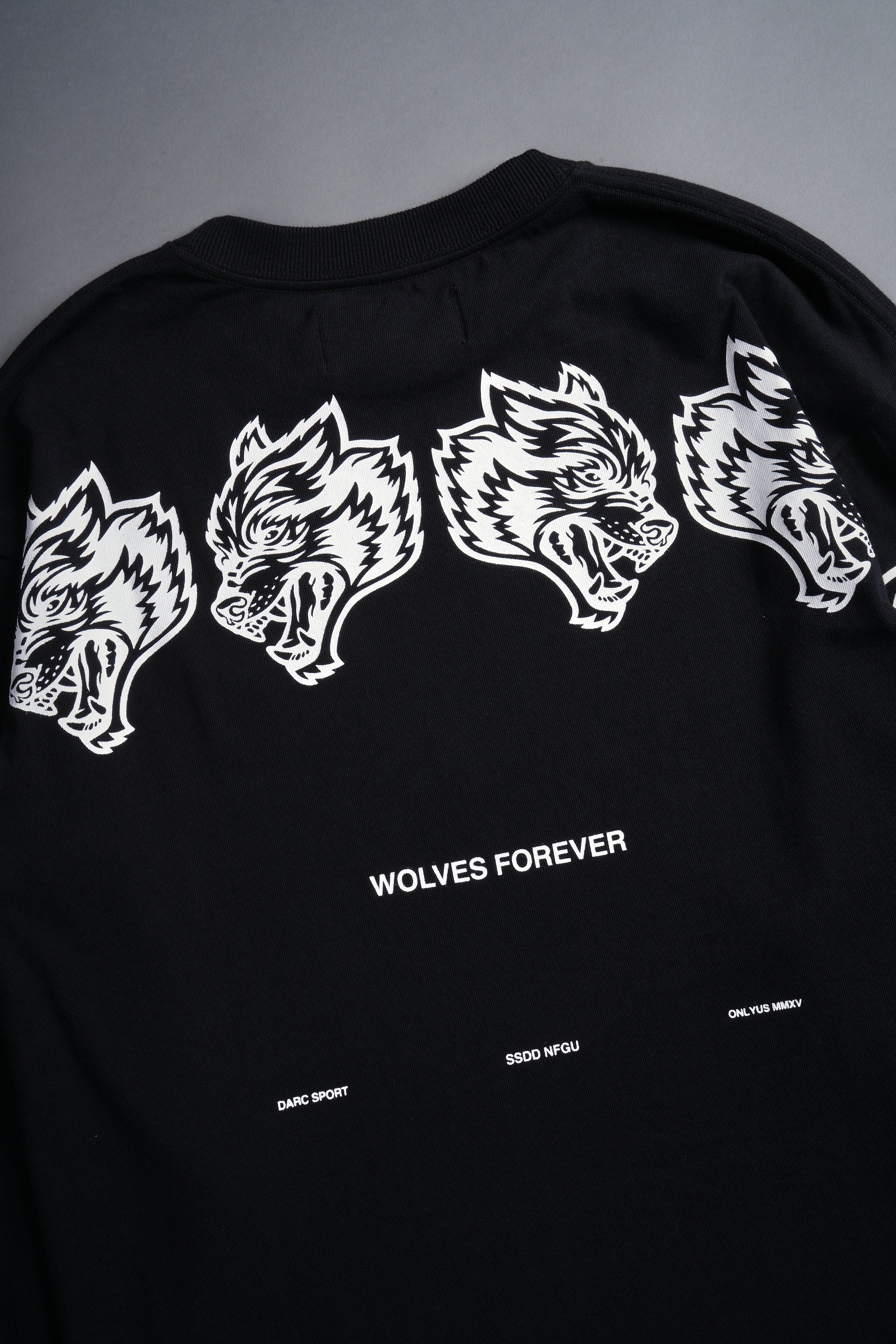 Wolves Have Your Back "Premium" L/S Tee in Black