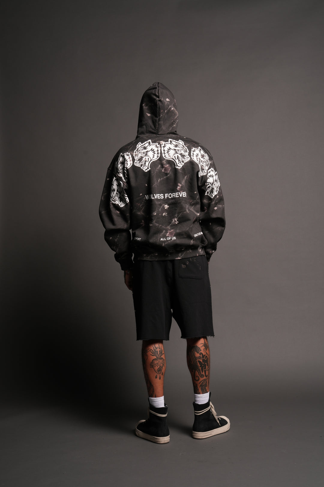 Wolves Have Your Back Bishop Hoodie In All Of Us Camo