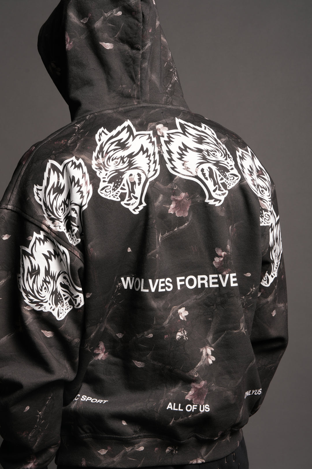 Wolves Have Your Back Bishop Hoodie In All Of Us Camo