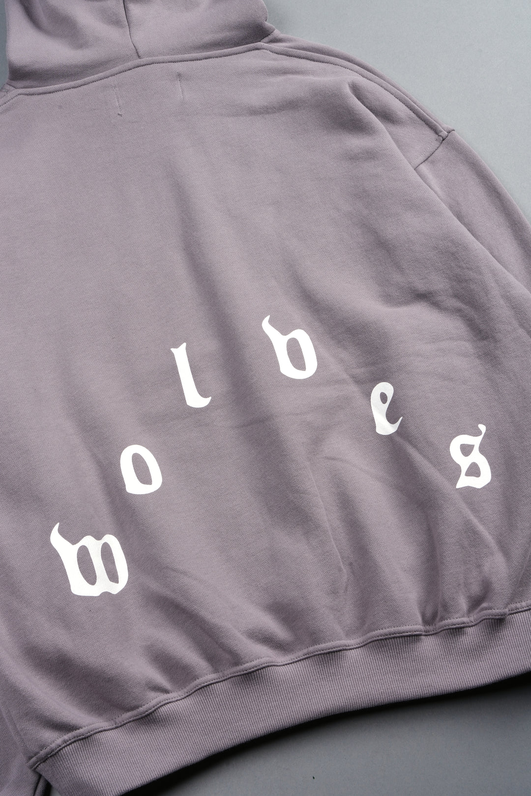 Dama De Las Rosas Bishop Hoodie In Pale Gray