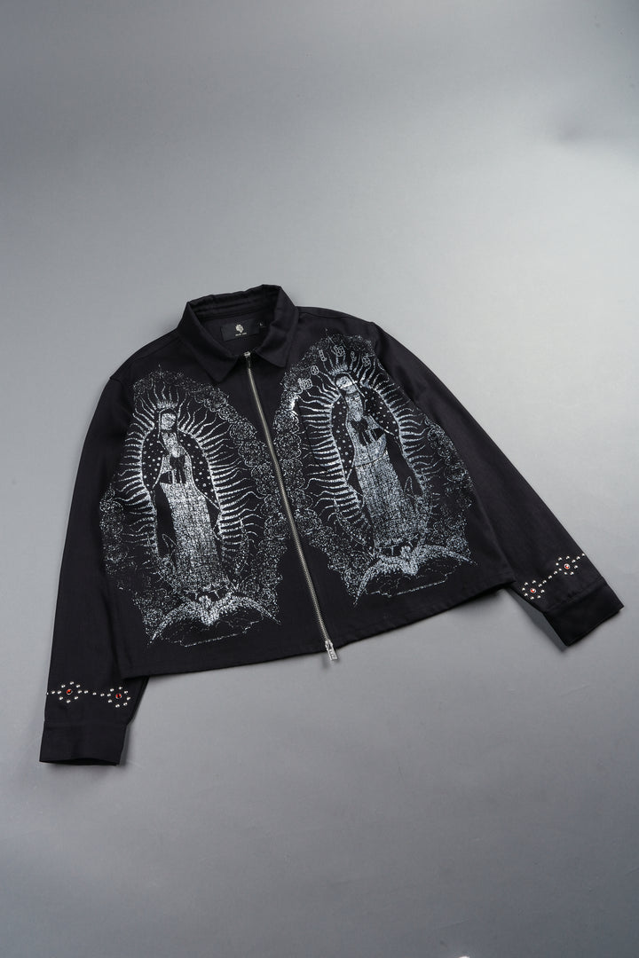 Nuestra Senora Ls Vince Shirt In Black