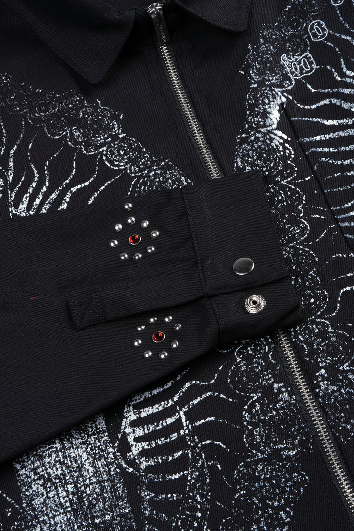 Nuestra Senora Ls Vince Shirt In Black