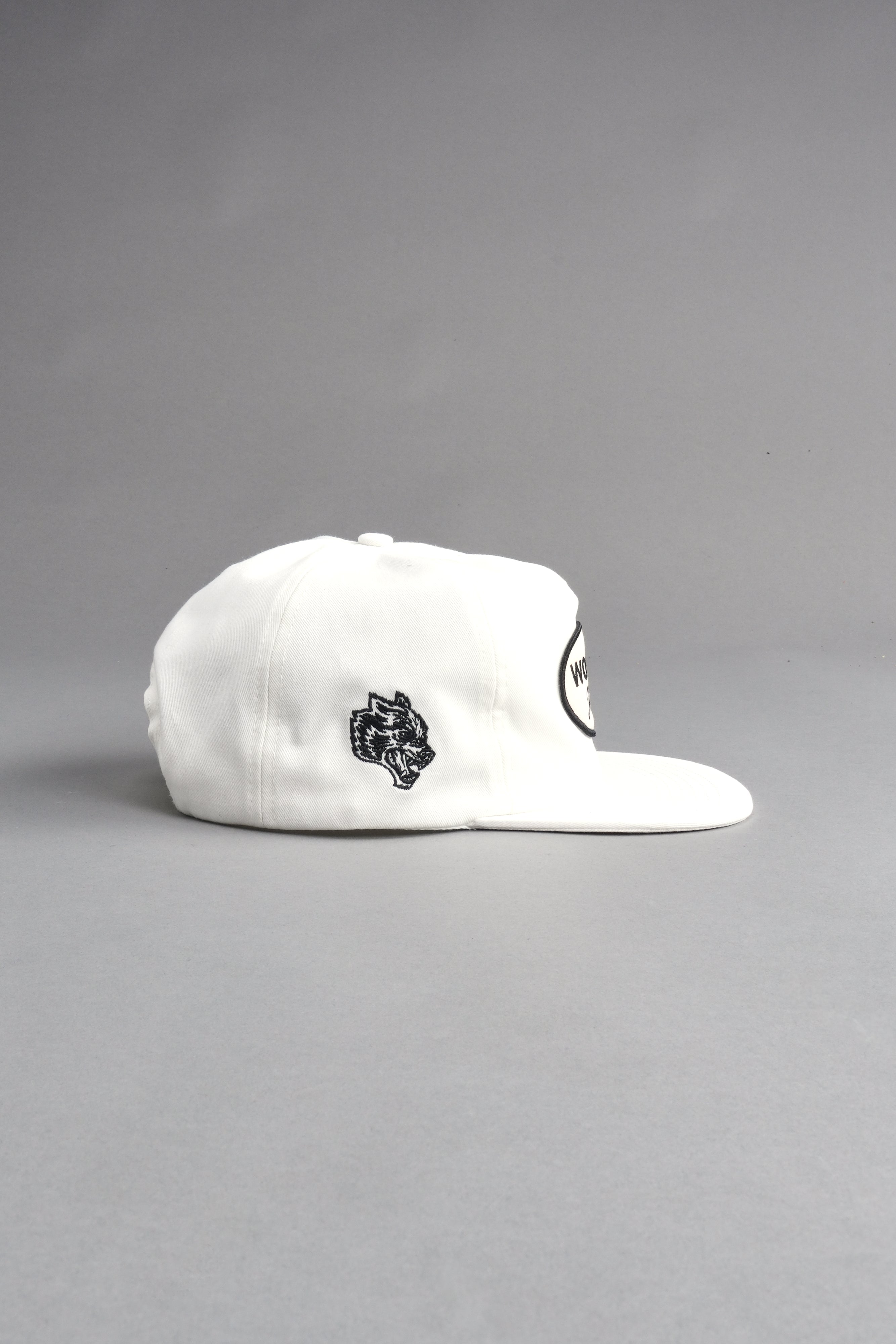 Our Time Vintage 5 Panel Hat in Cream