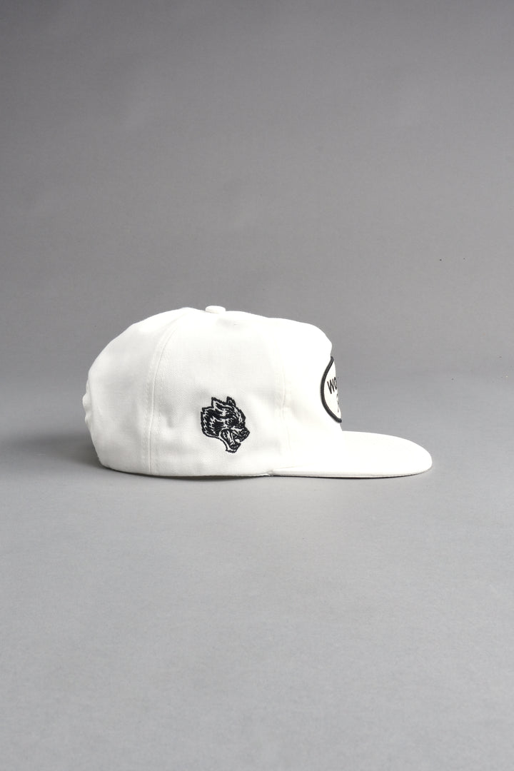 Our Time Vintage 5 Panel Hat in Cream
