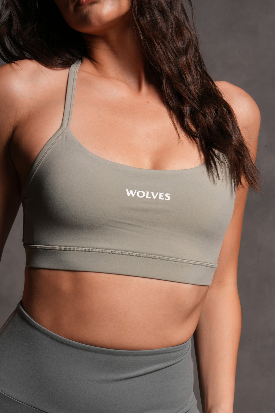 Hardcore V3 "Energy" Everyday Sports Bra in Owen Green