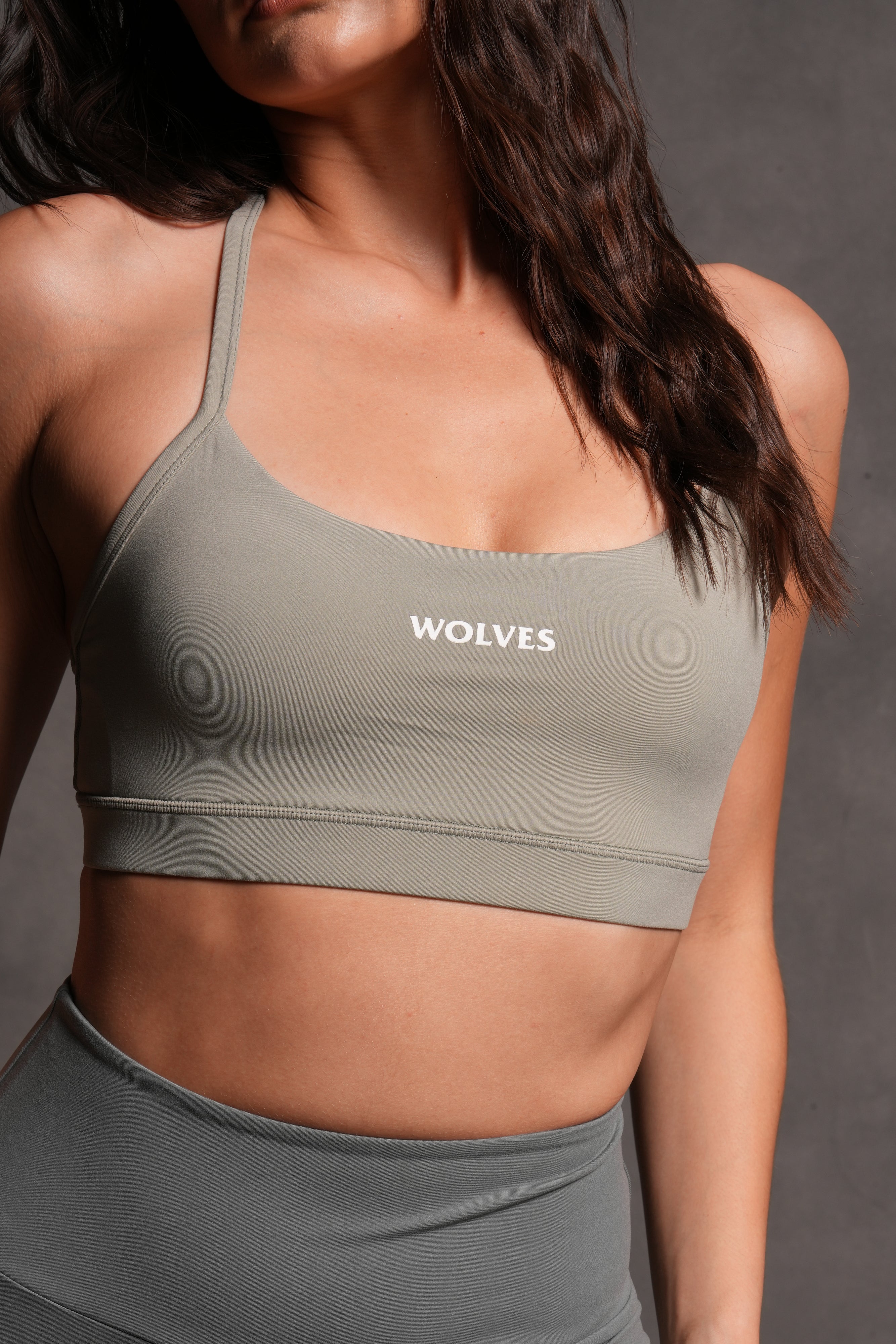 Hardcore V3 "Energy" Everyday Sports Bra in Owen Green