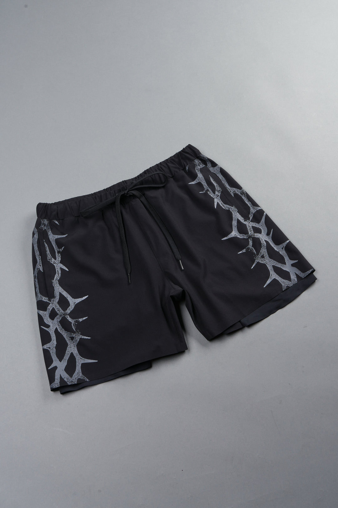 Thorn Corazon Compression Shorts In Black