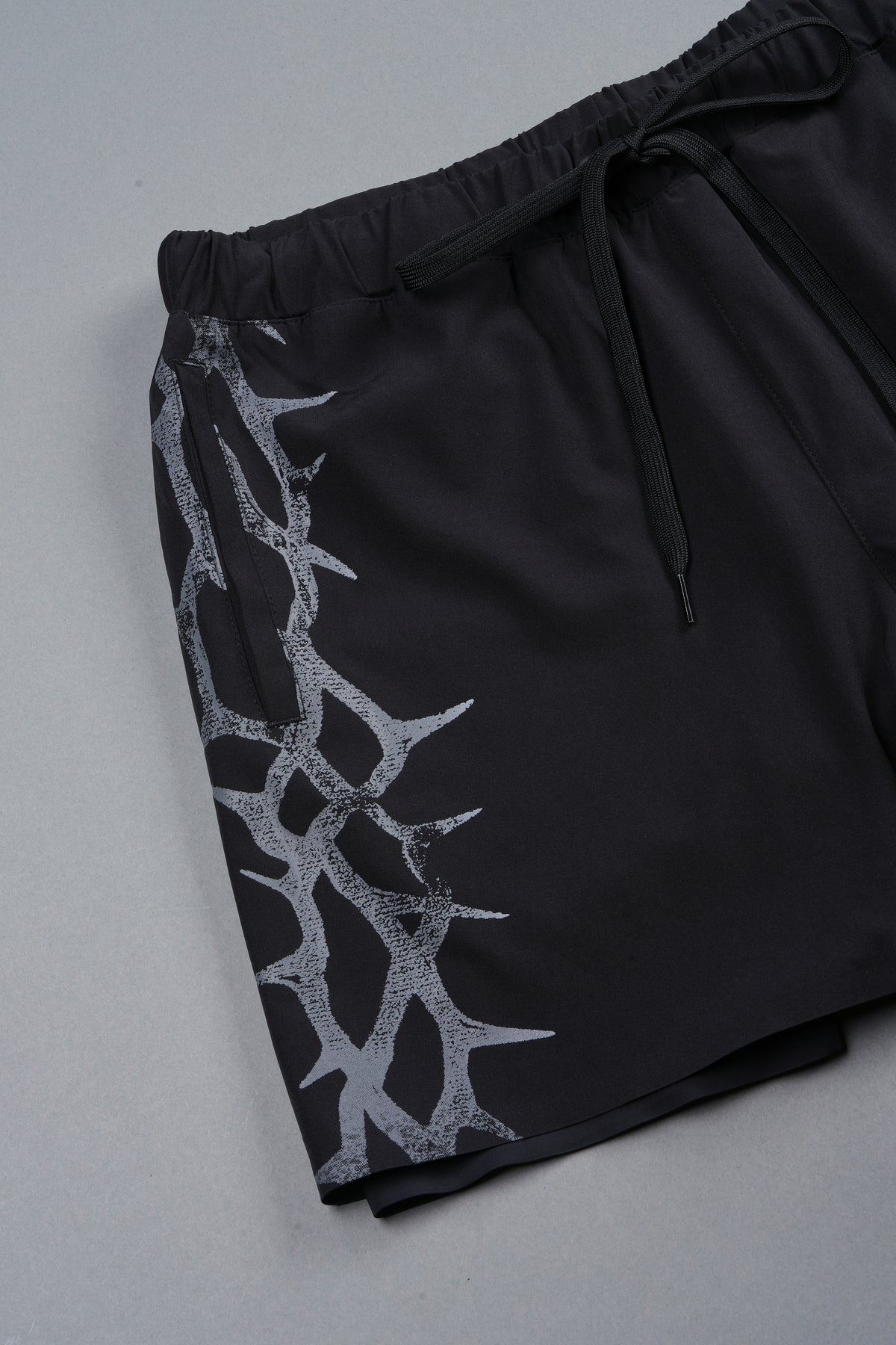 Thorn Corazon Compression Shorts In Black