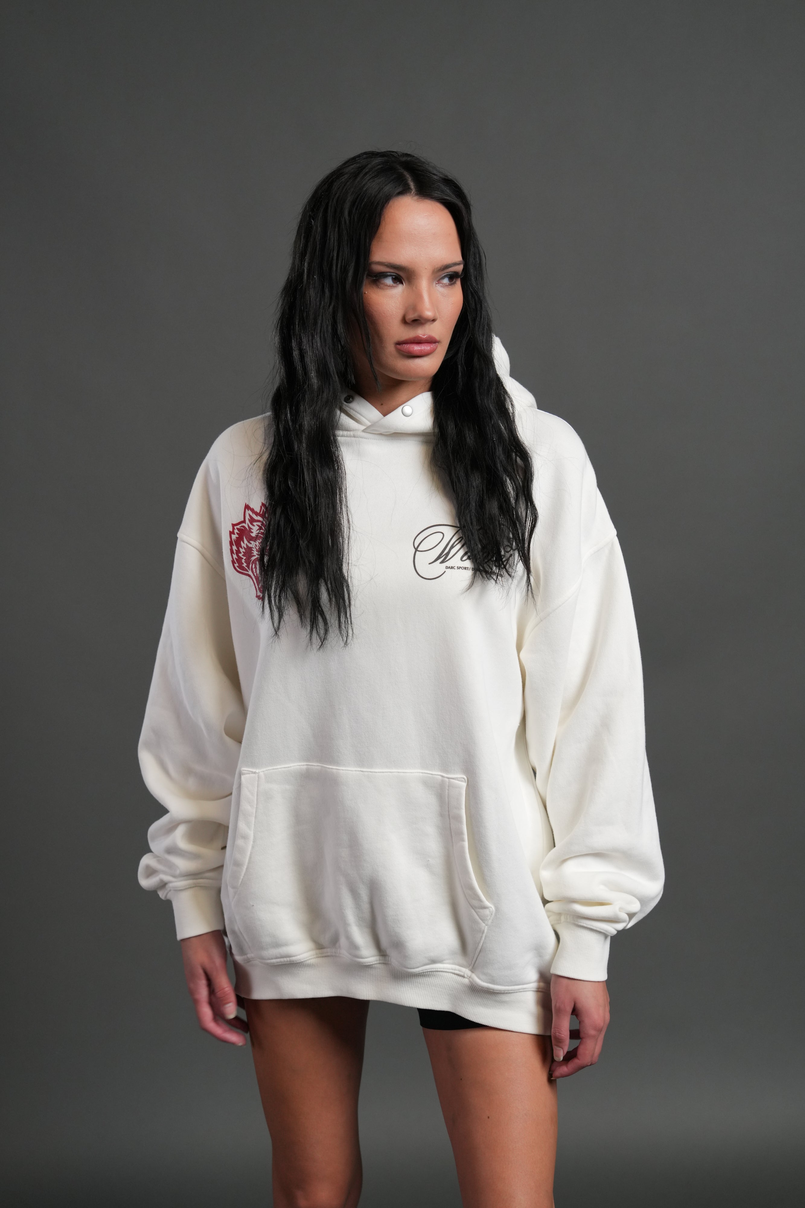 Will of the Beast "Pierce" Hoodie in Cream