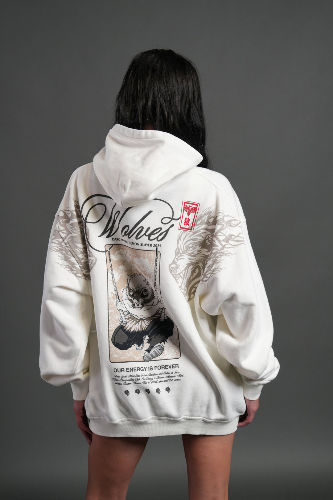 Will of the Beast "Pierce" Hoodie in Cream