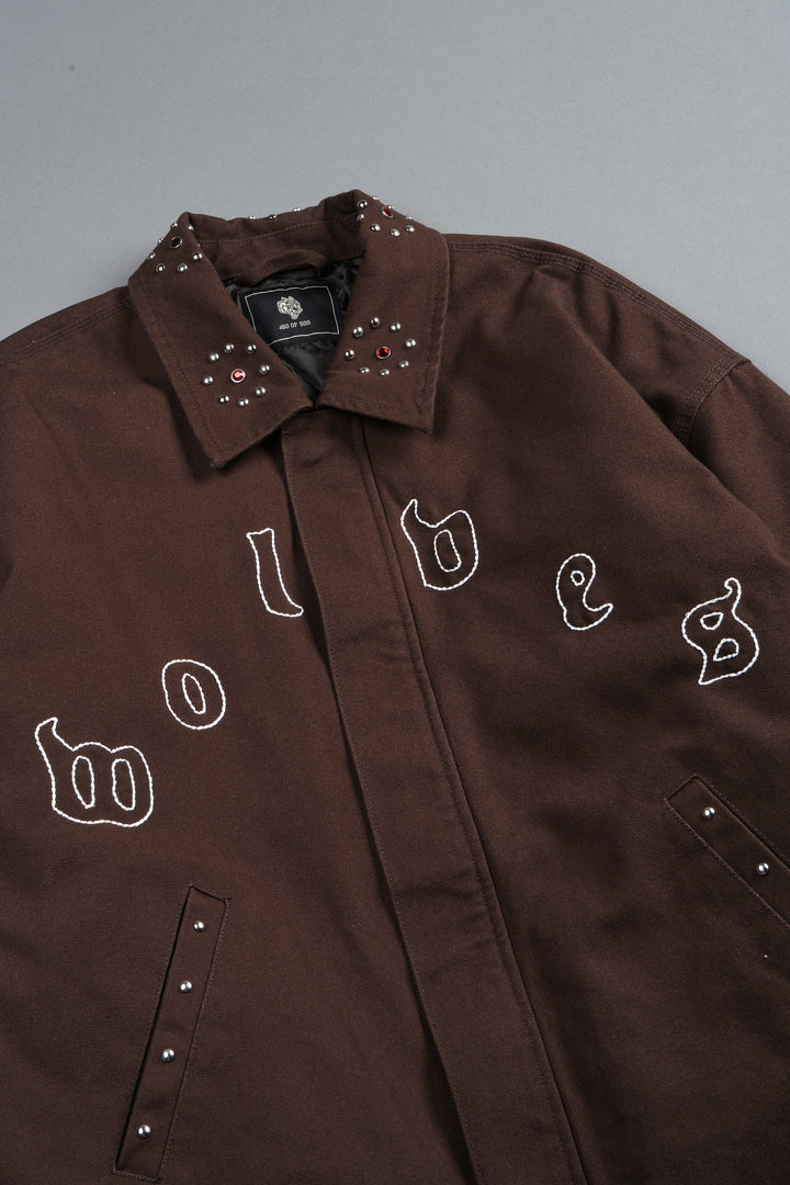 Rosario Arlo Jacket In Mojave Brown