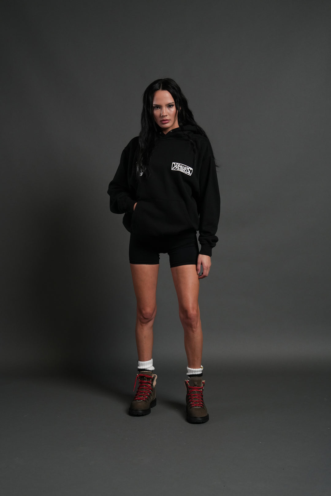 Window to Heaven Unisex "Pierce" Hoodie in Black