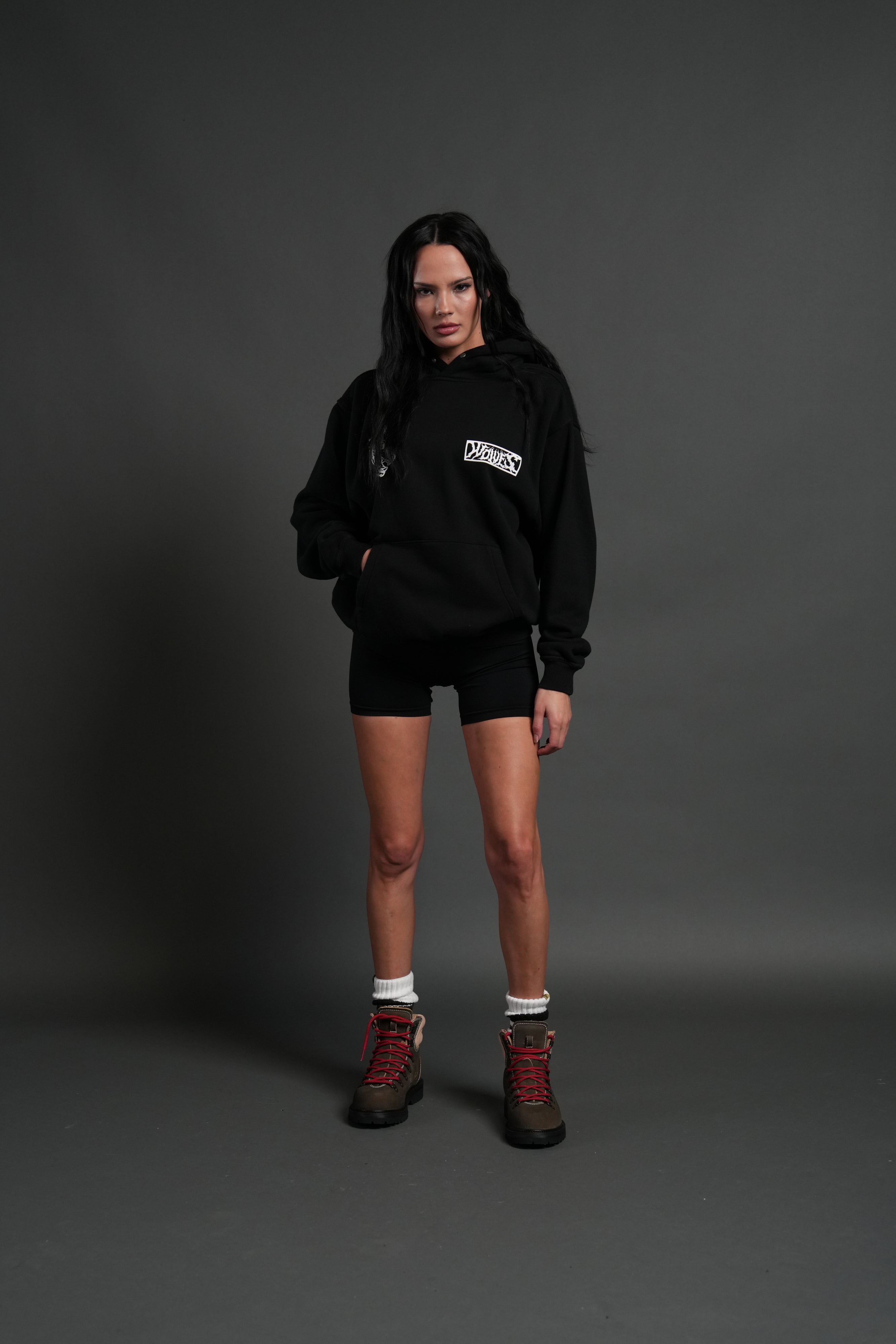 Window to Heaven Unisex "Pierce" Hoodie in Black