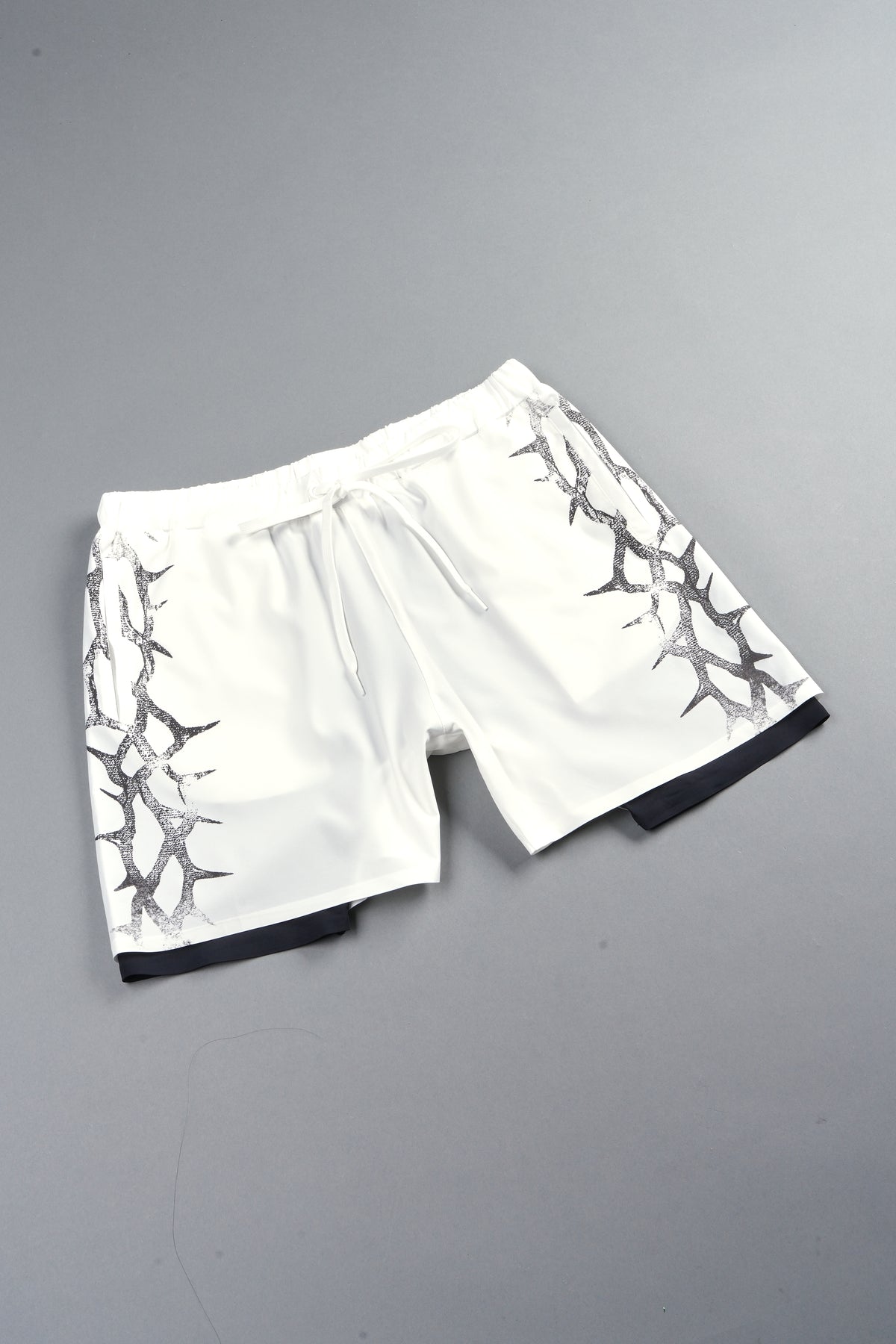 Thorn Corazon Compression Shorts In Cream