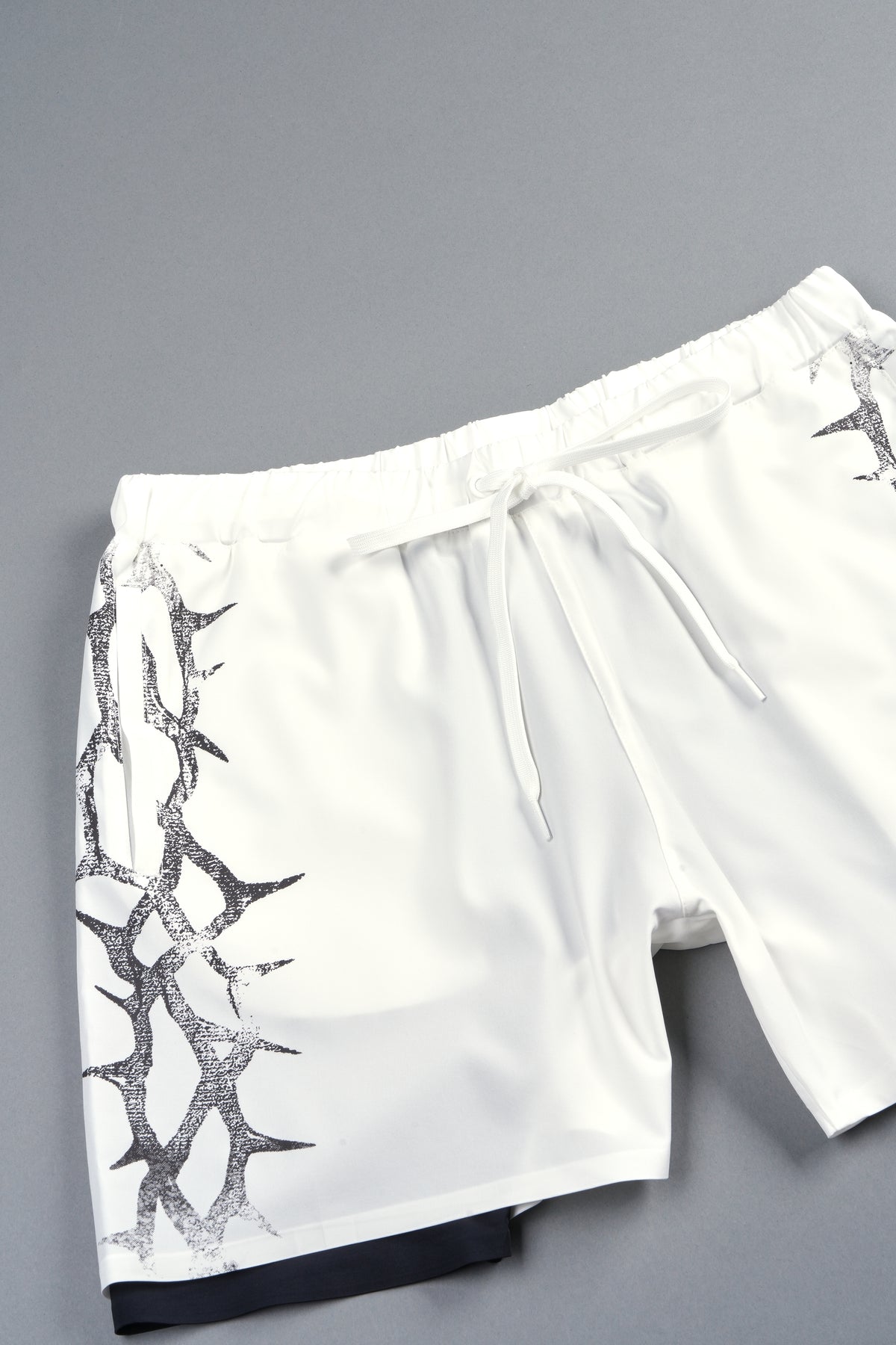 Thorn Corazon Compression Shorts In Cream