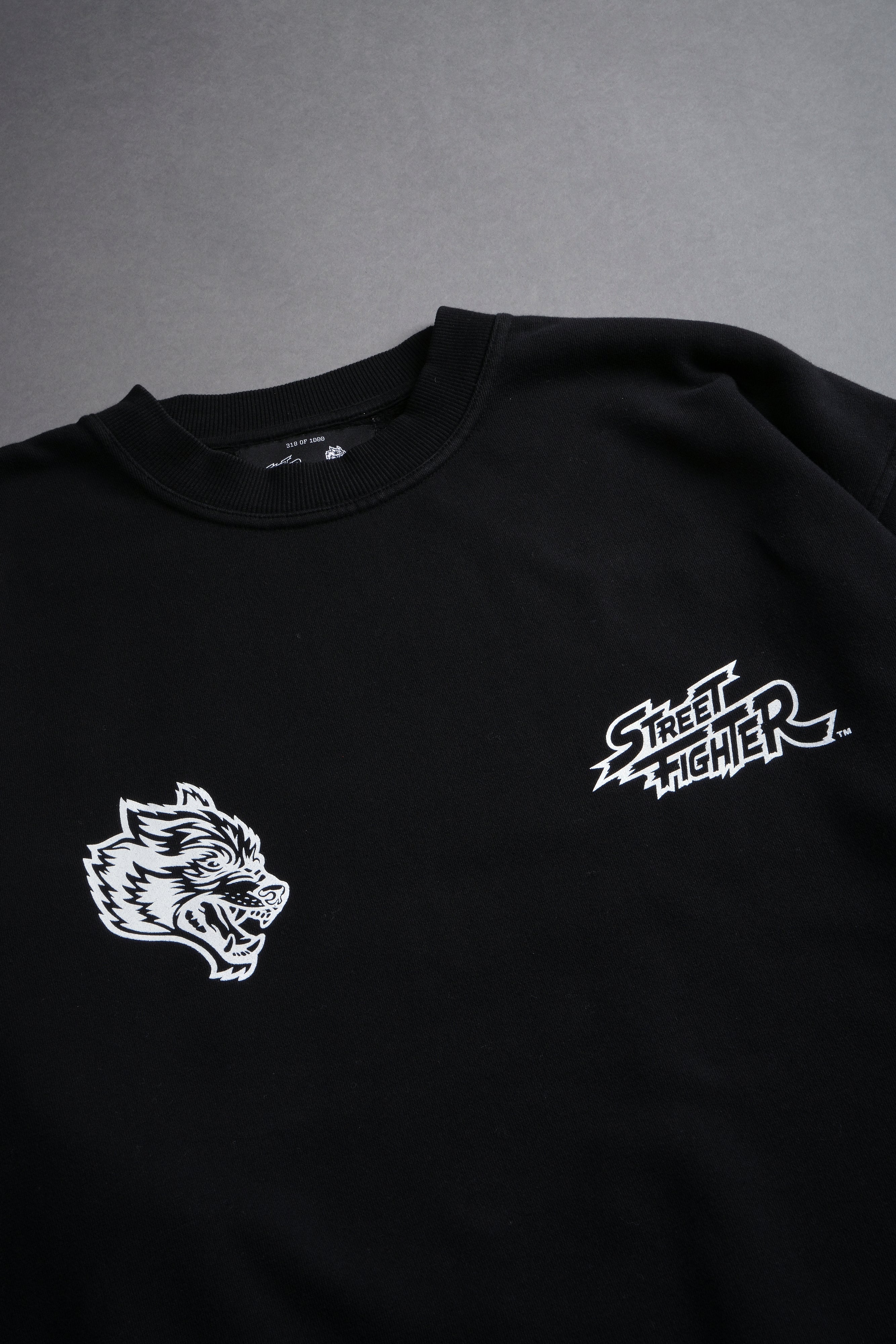 Final Boss Unisex London Crewneck in Black