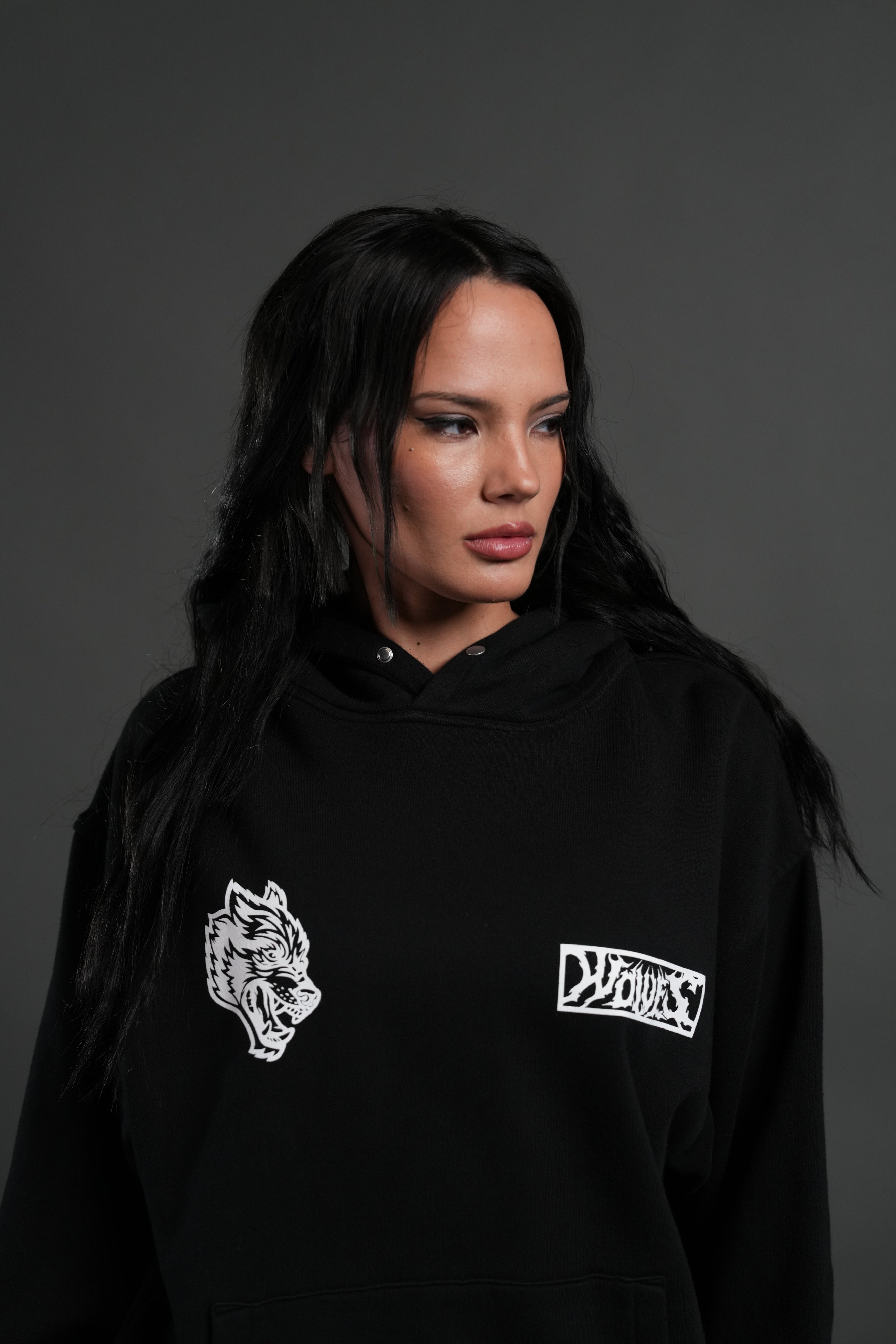 Window to Heaven Unisex "Pierce" Hoodie in Black