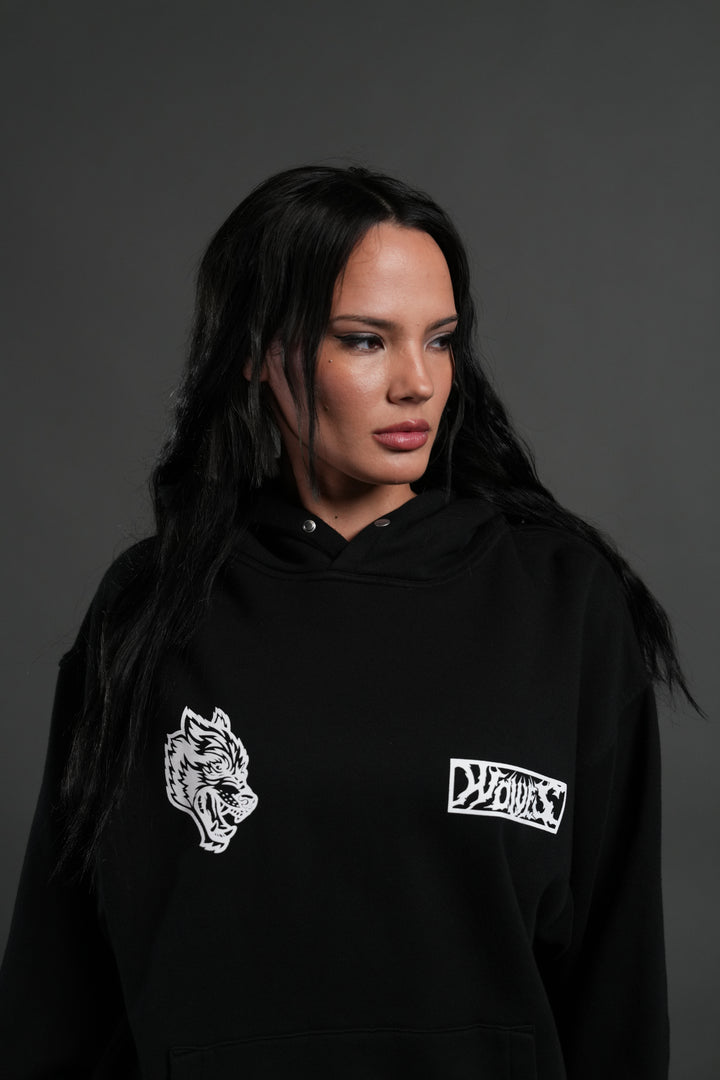 Window to Heaven Unisex "Pierce" Hoodie in Black
