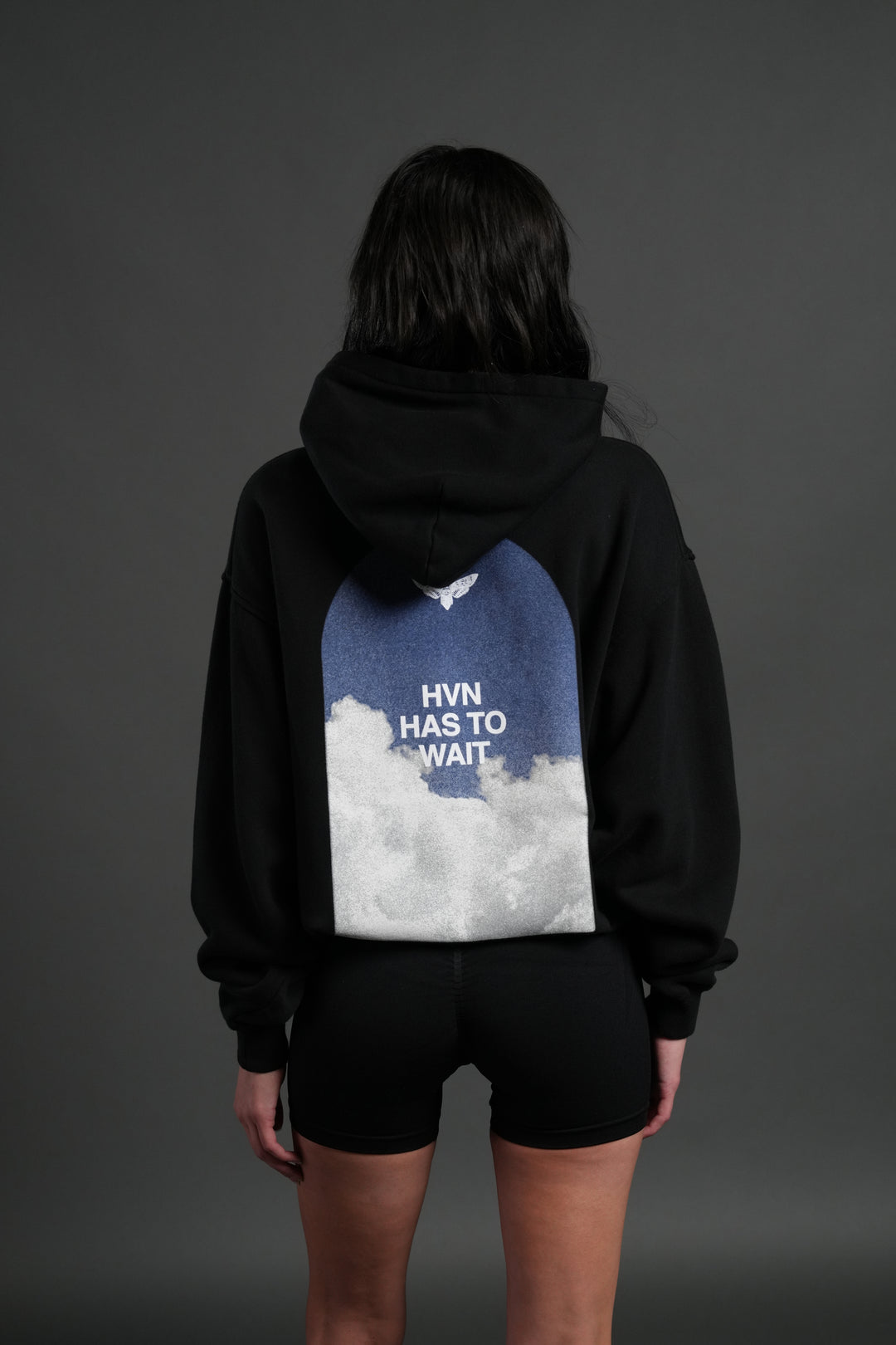 Window to Heaven Unisex "Pierce" Hoodie in Black