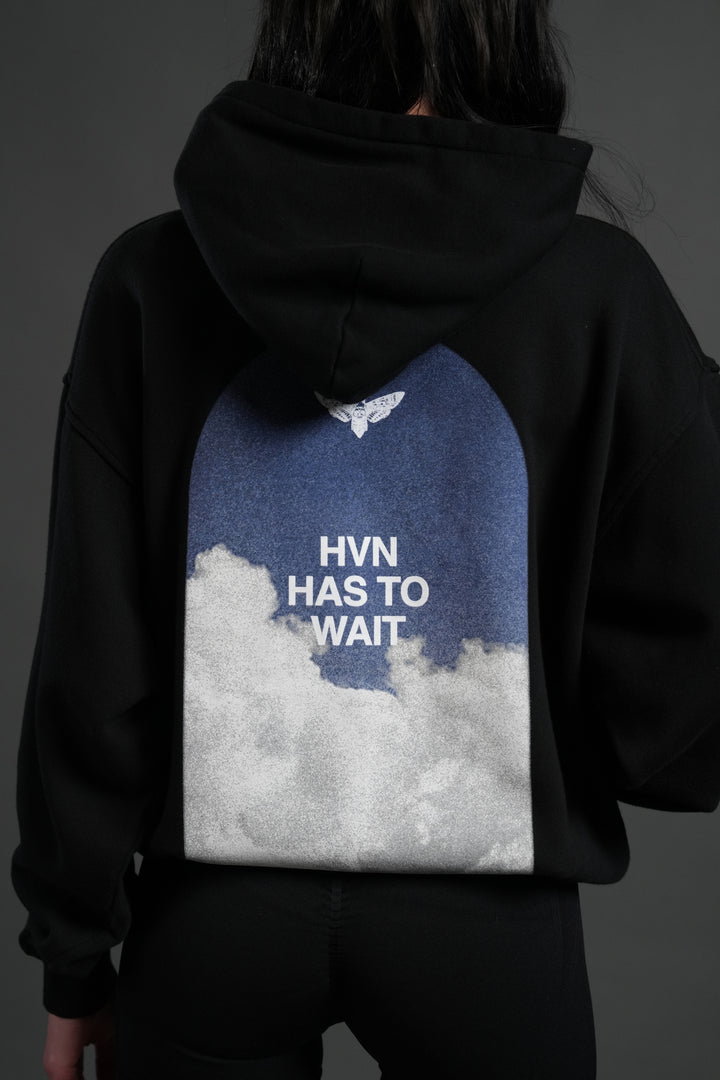 Window to Heaven Unisex "Pierce" Hoodie in Black
