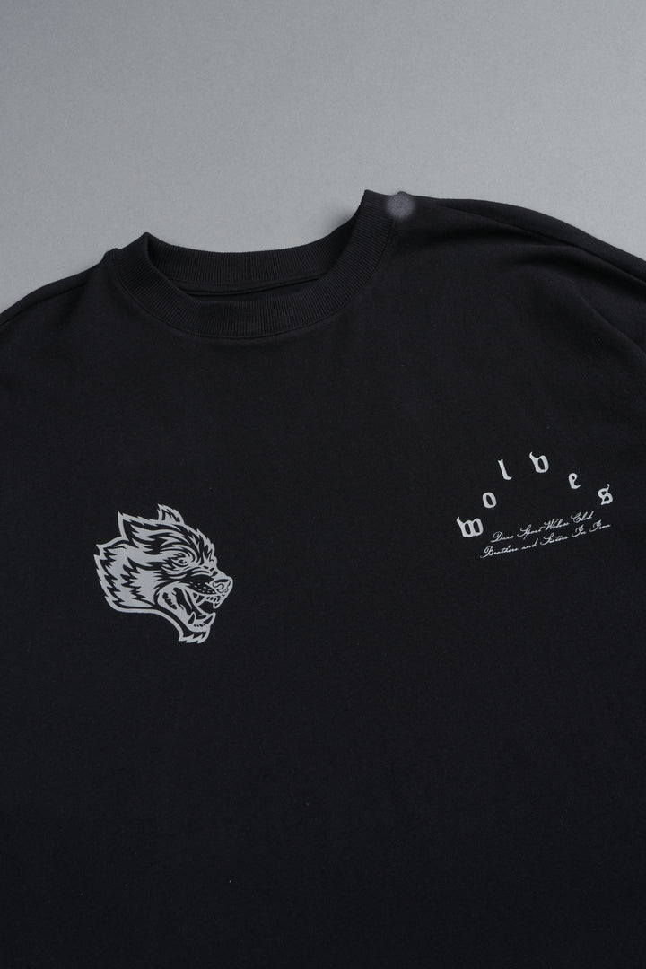 Darc Corazon Premium Oversized Tee In Black