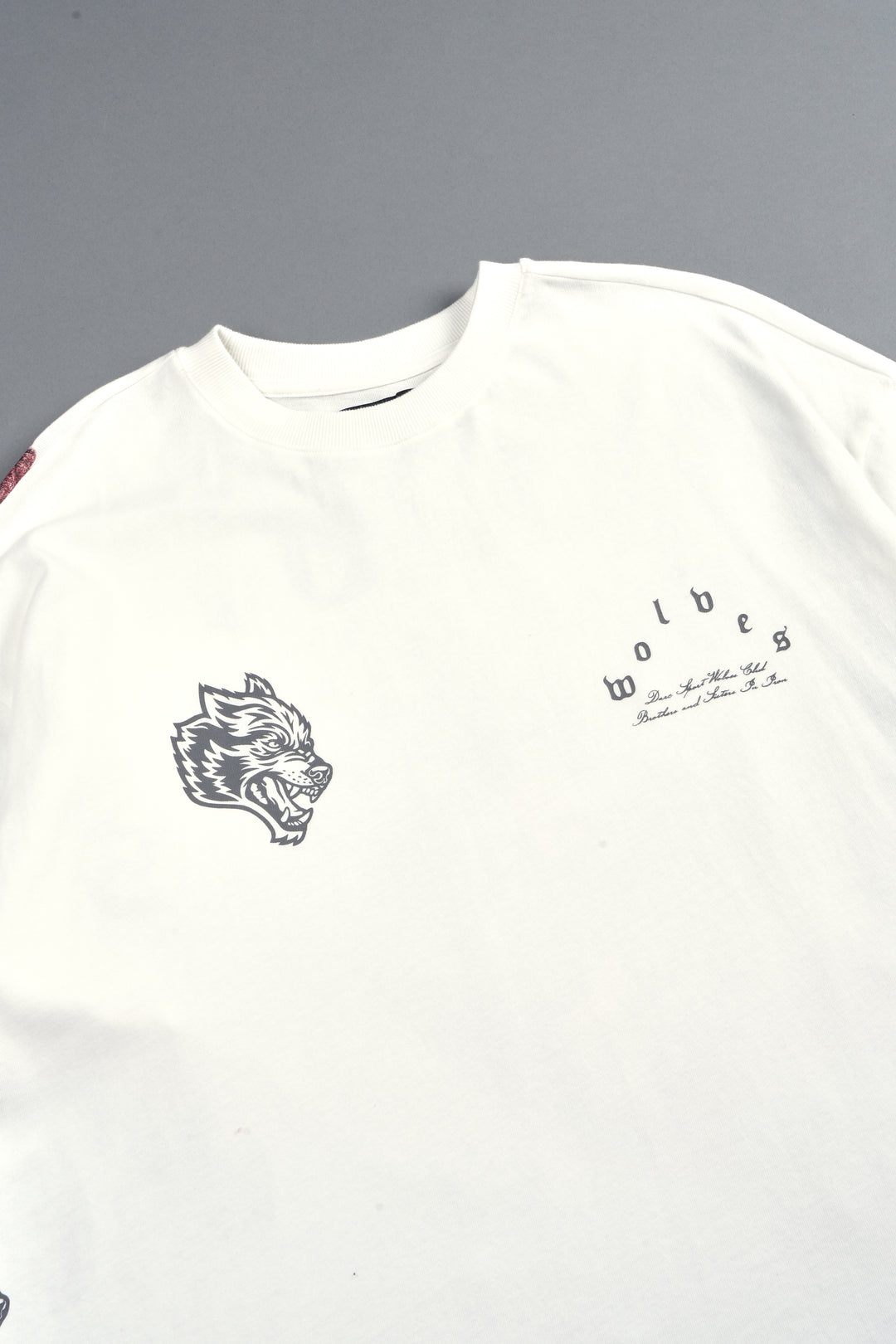 Darc Corazon Premium Oversized Tee In Cream