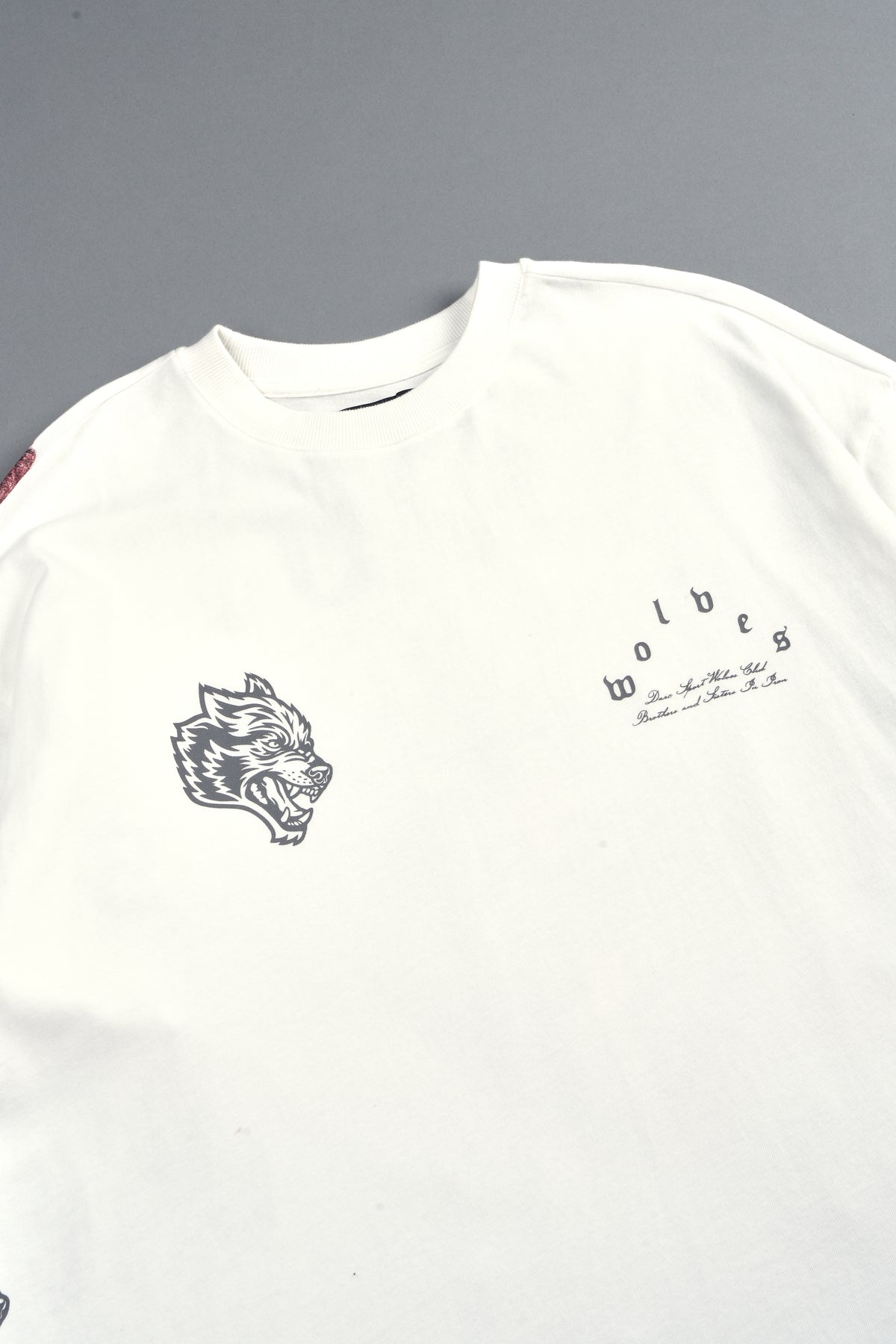 Darc Corazon Premium Oversized Tee In Cream