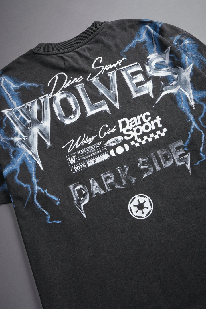 Ride The Lightning "Grunge" Tee in Wolf Gray