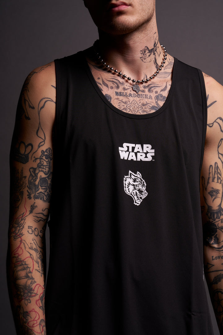 Star Wars "Dry Wolf" (Drop) Tank in Black