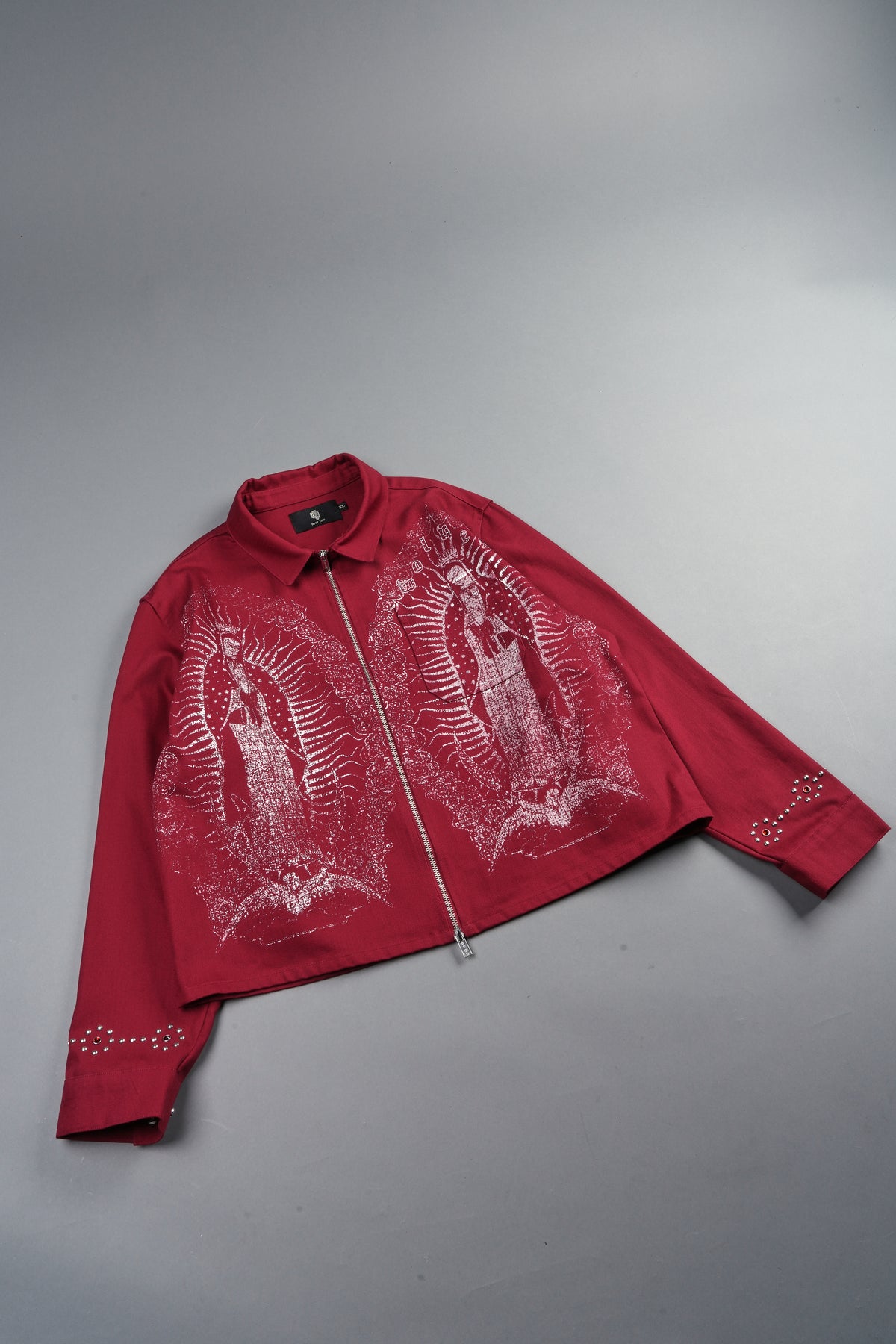 Nuestra Senora Ls Vince Shirt In Cherry Red