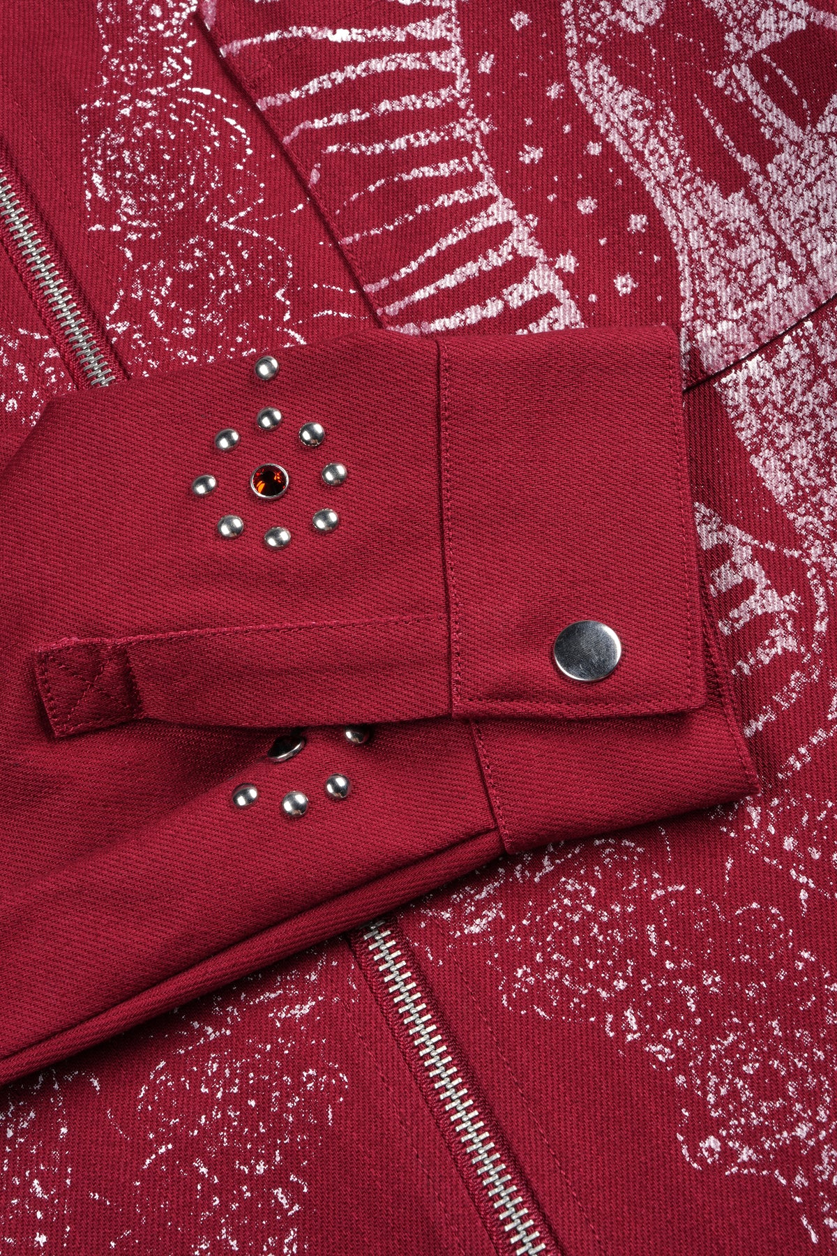 Nuestra Senora Ls Vince Shirt In Cherry Red