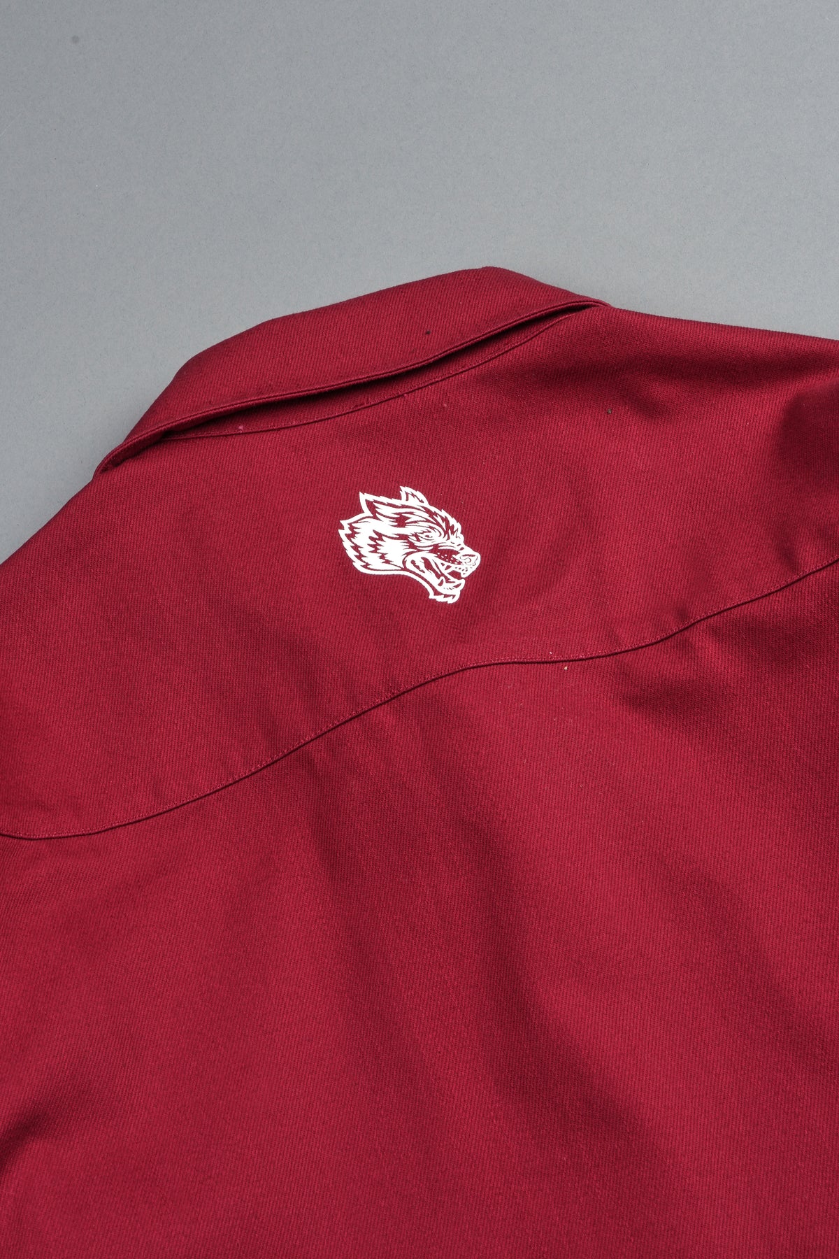 Nuestra Senora Ls Vince Shirt In Cherry Red