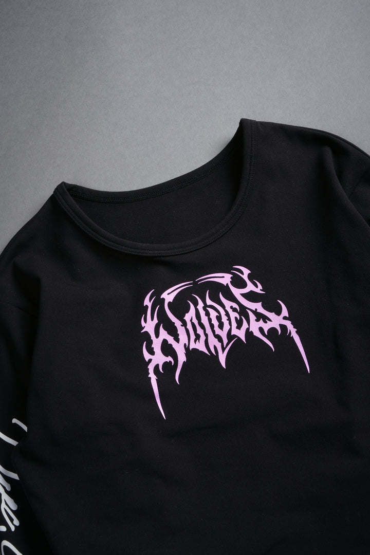 Wolves Hesh Forever L/S "Energy" Top in Black