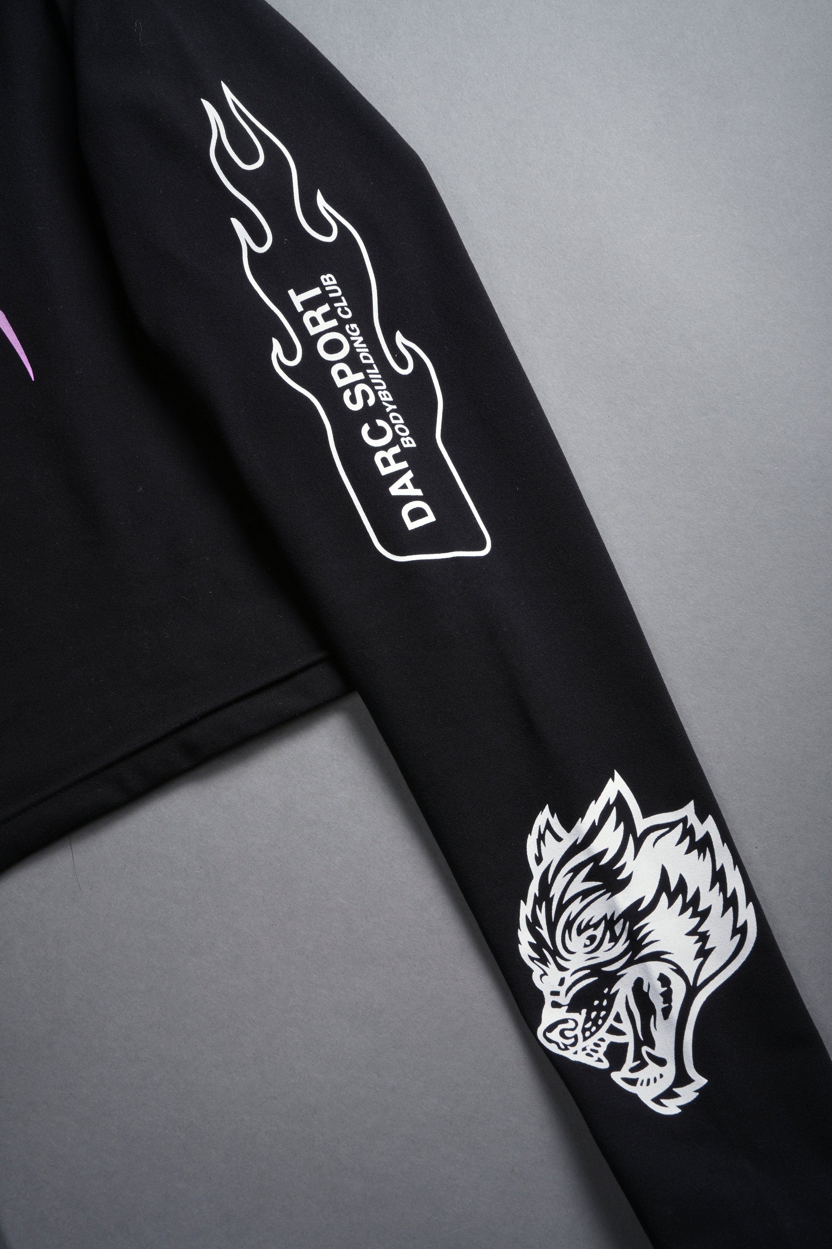 Wolves Hesh Forever L/S "Energy" Top in Black