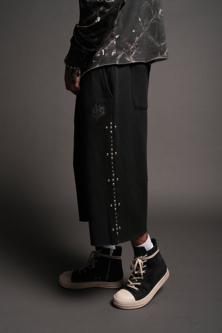Wolves Heritage Lennox Sweat Pants In Black