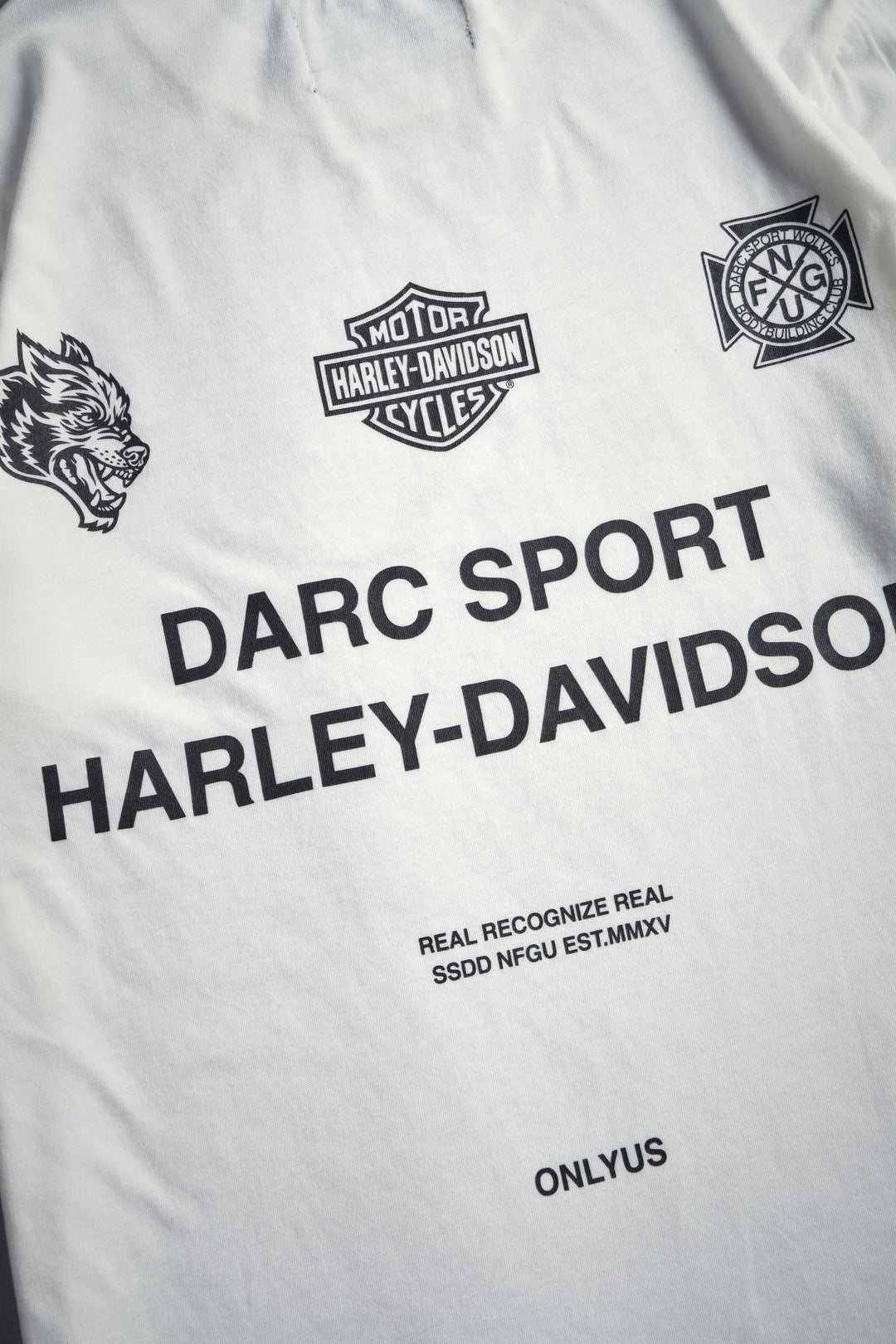 Harley-Davidson X Darc Sport "J. Dean" Premium Tee in Cream